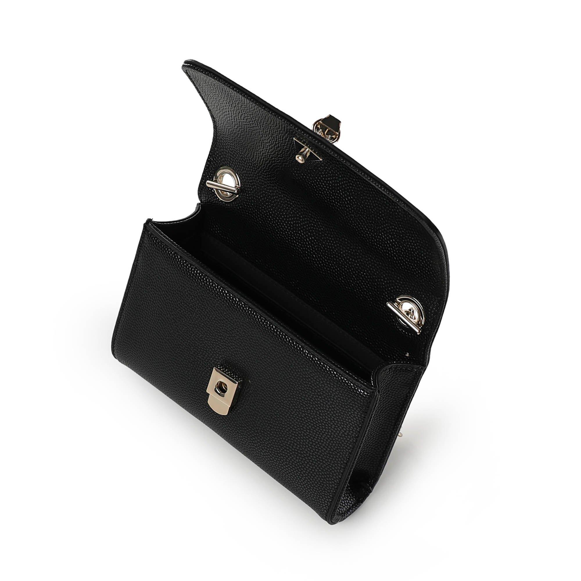 Nero/Gold 574 - Valentino - Fold Over Divina Bag - 3