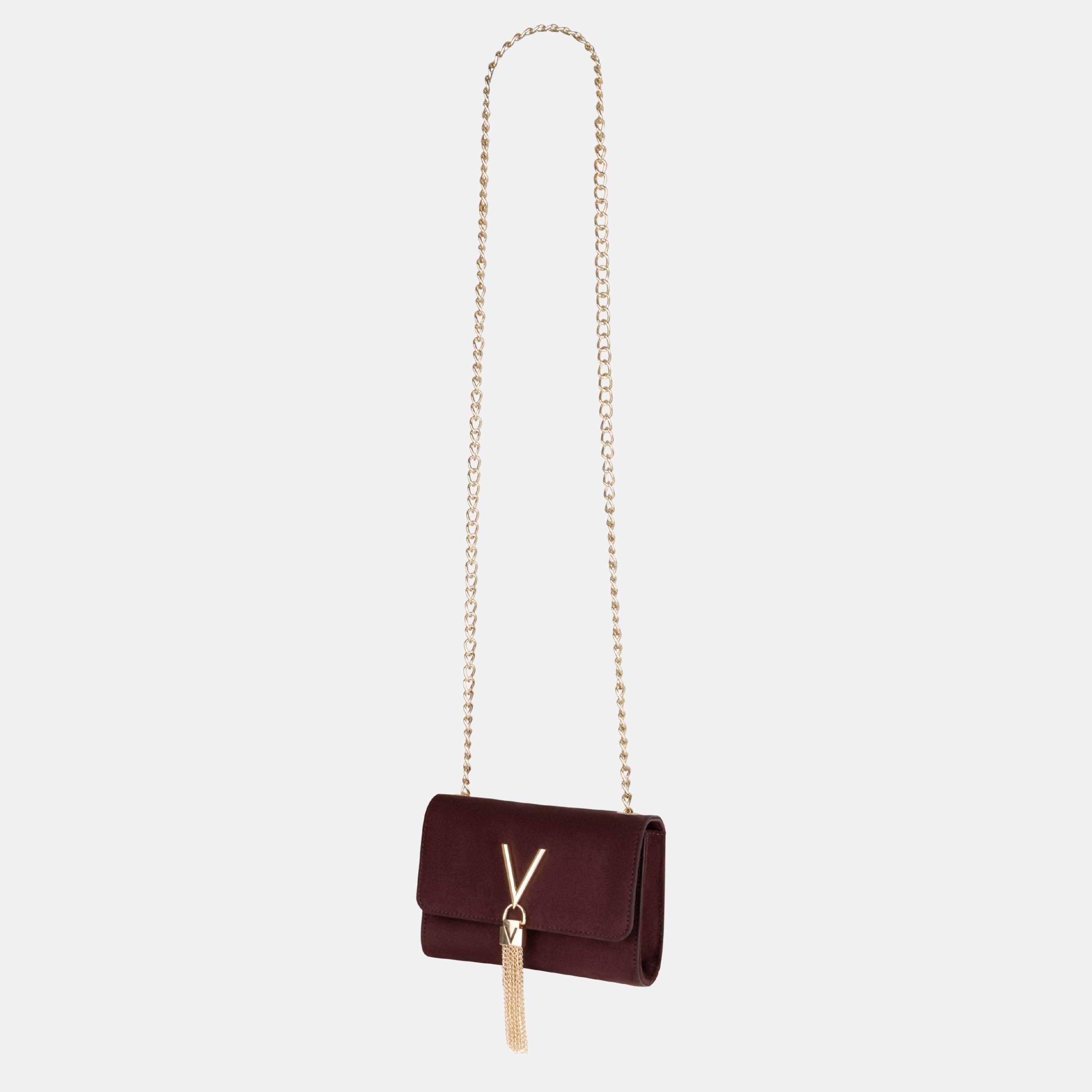 BORDEAUX - Valentino - Fold Over Divina Bag - 2