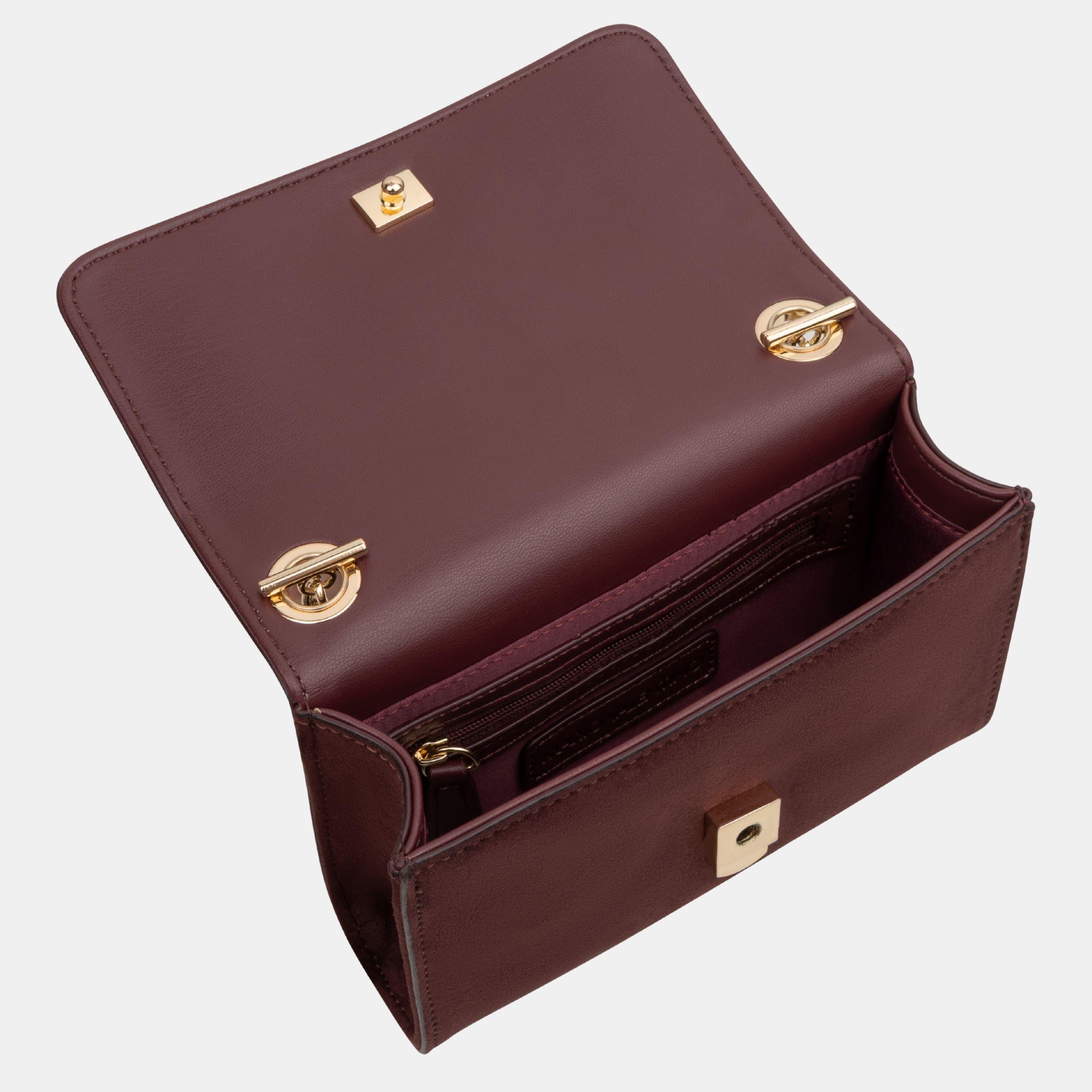 BORDEAUX - Valentino - Fold Over Divina Bag - 4