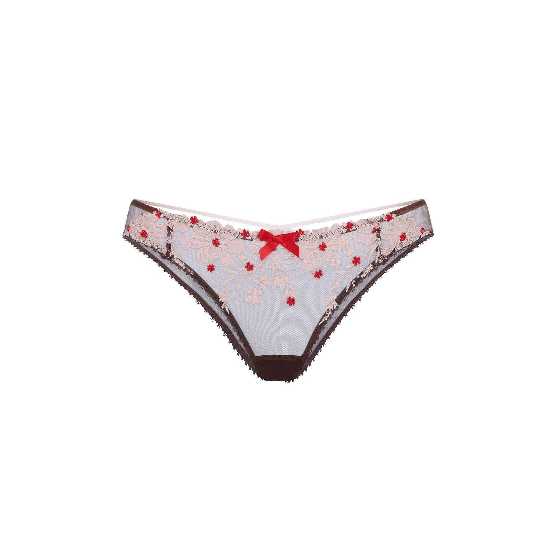 Chestnut/Pink/R - Agent Provocateur - DAWNE Full Brief - 3