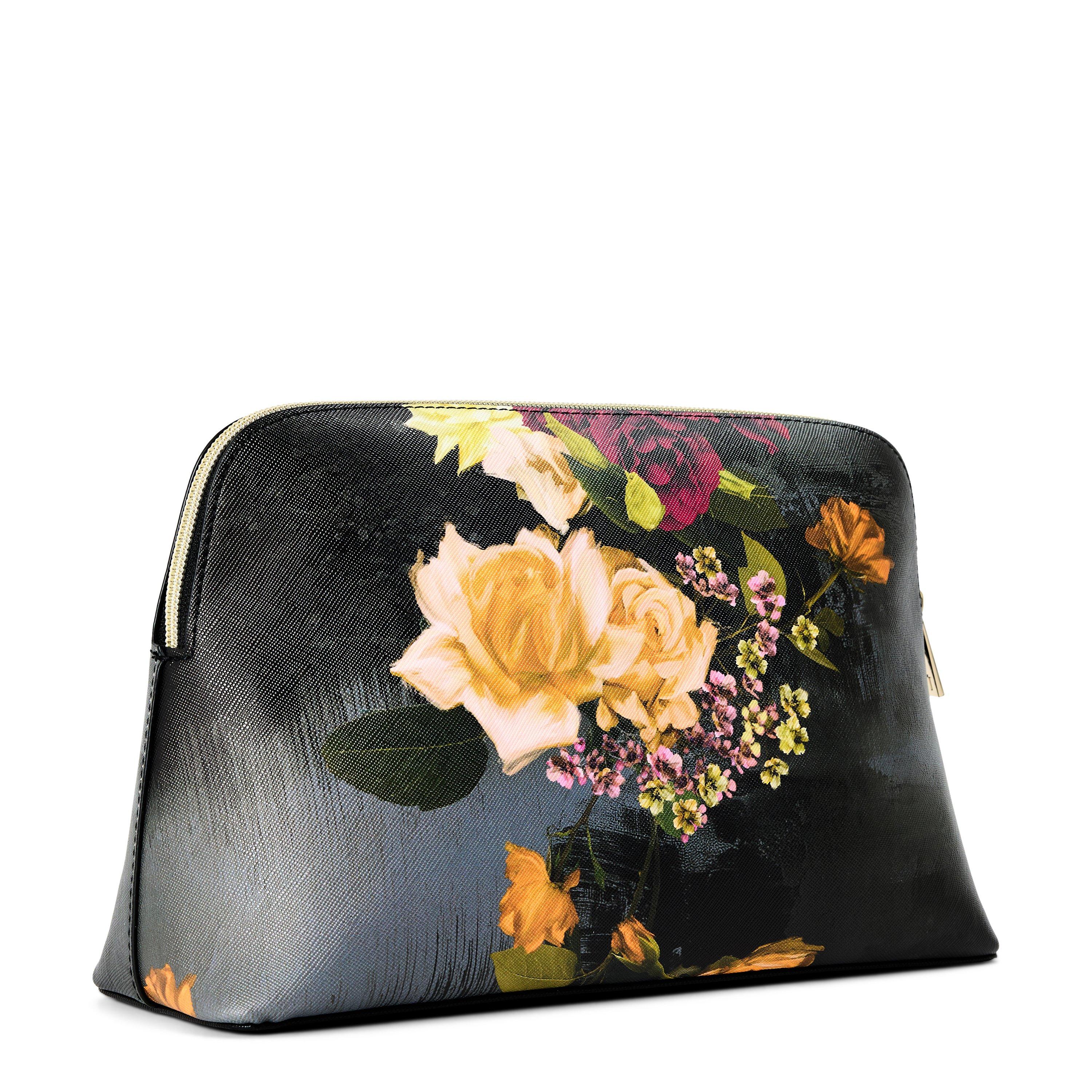 Black - Ted Baker - Ted Floral Washbag Ld64 - 2