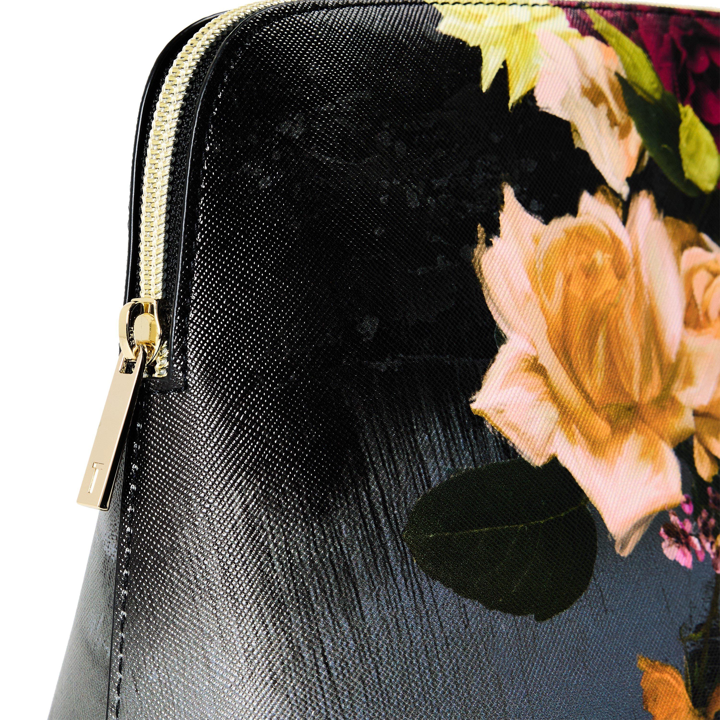 Black - Ted Baker - Ted Floral Washbag Ld64 - 3