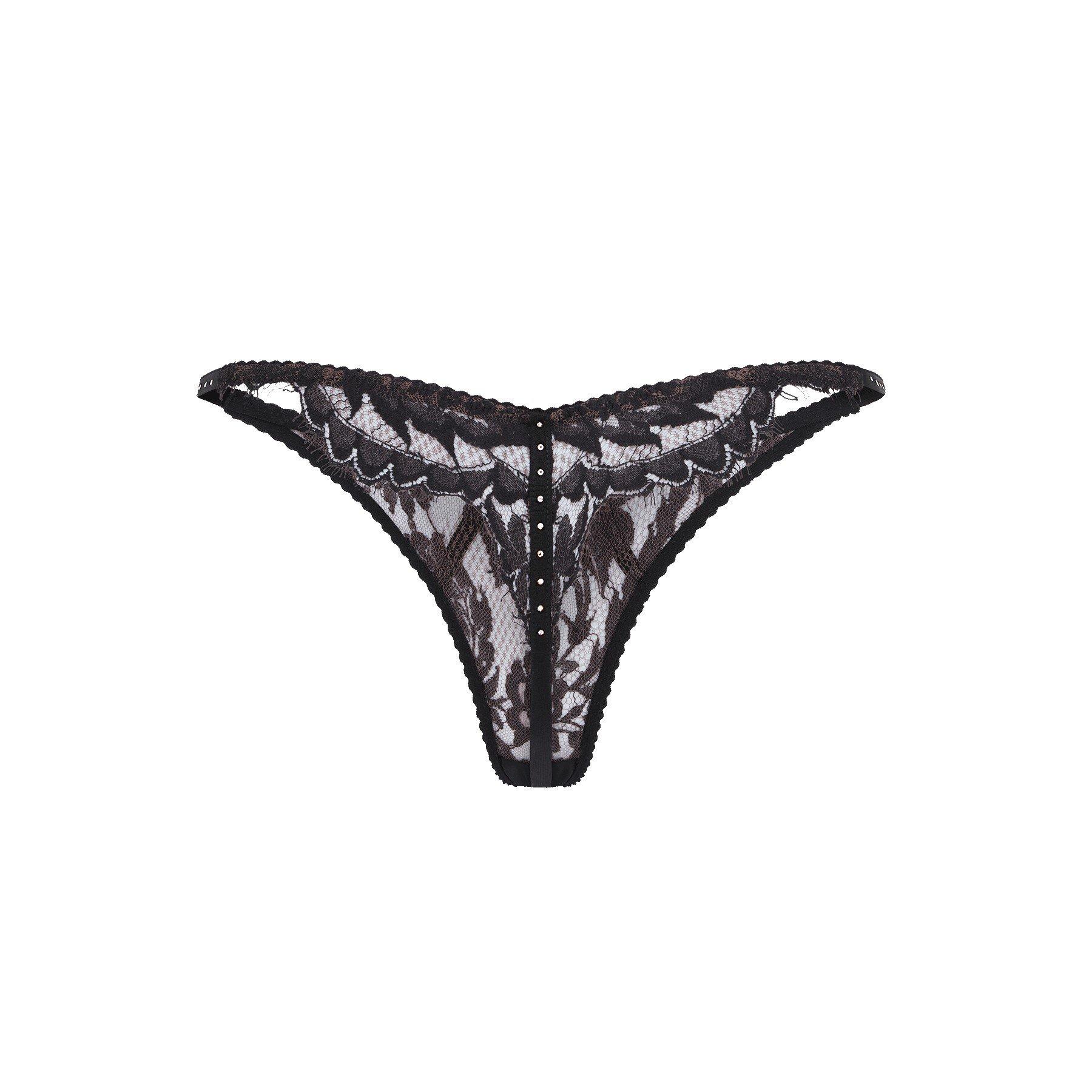 Mink/Black - Agent Provocateur - TEMPTRESSA Thong - 4