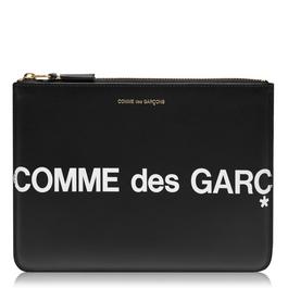 Comme des Garcons Wallet Logo Pouch