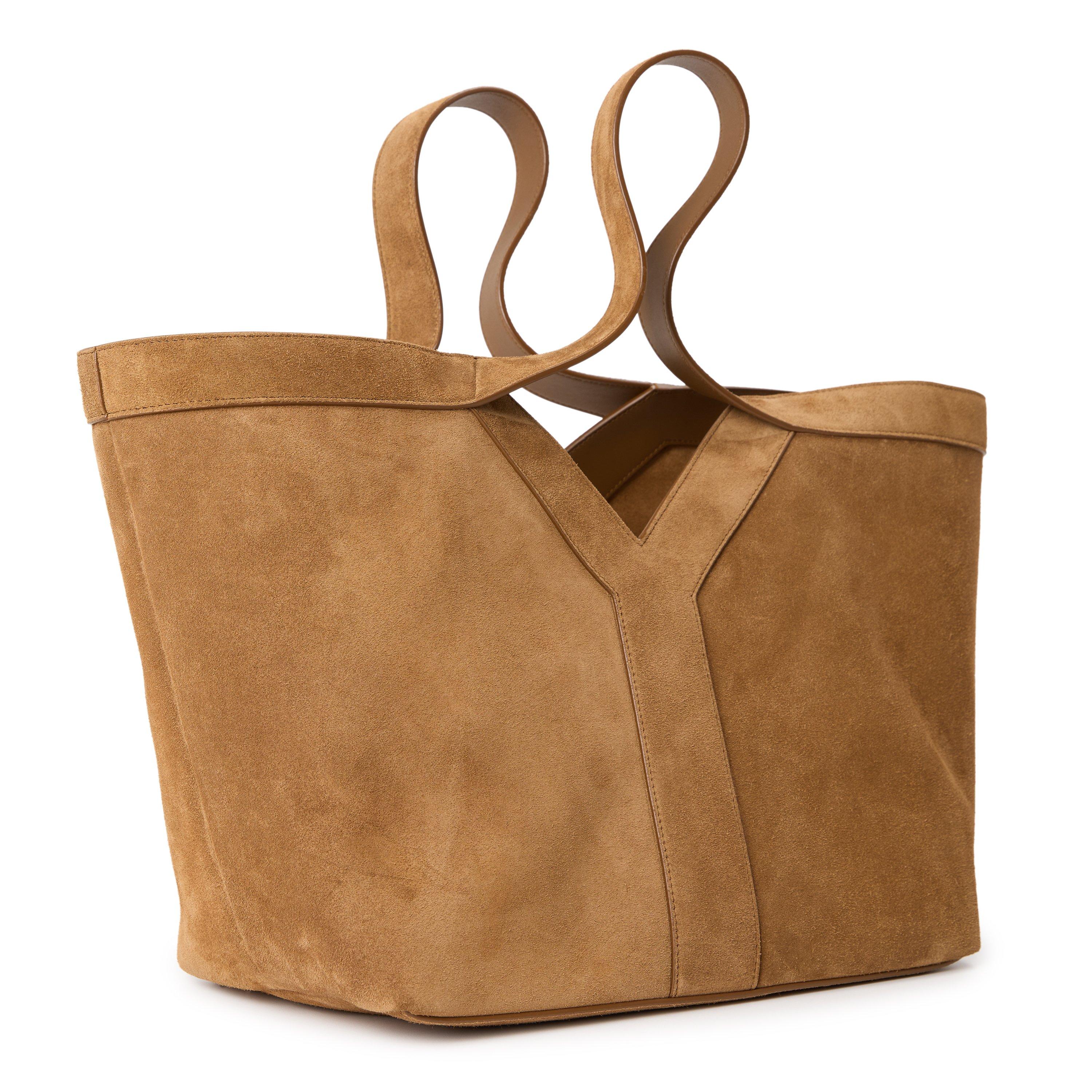 Orange Caramel - Saint Laurent - Women's Y Tote Bag - 2