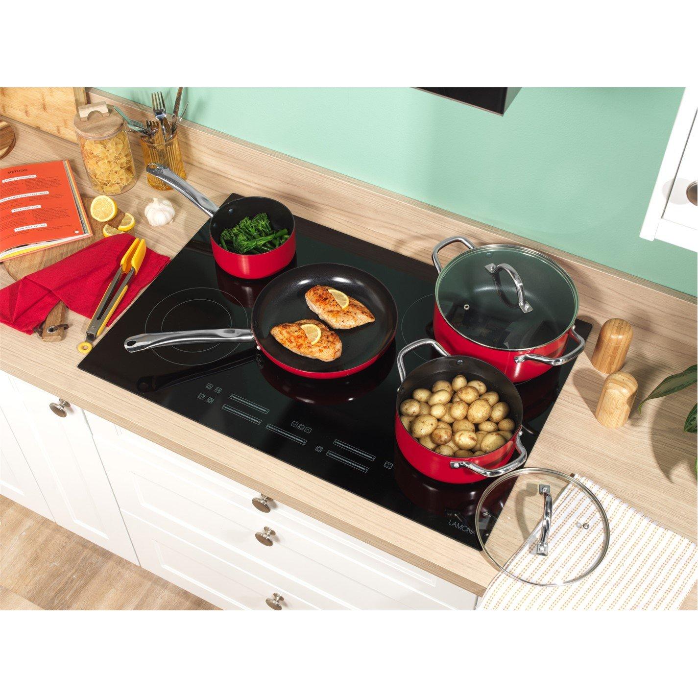 Red - Russell Hobbs - 28cm Riv Frypan 00 - 2