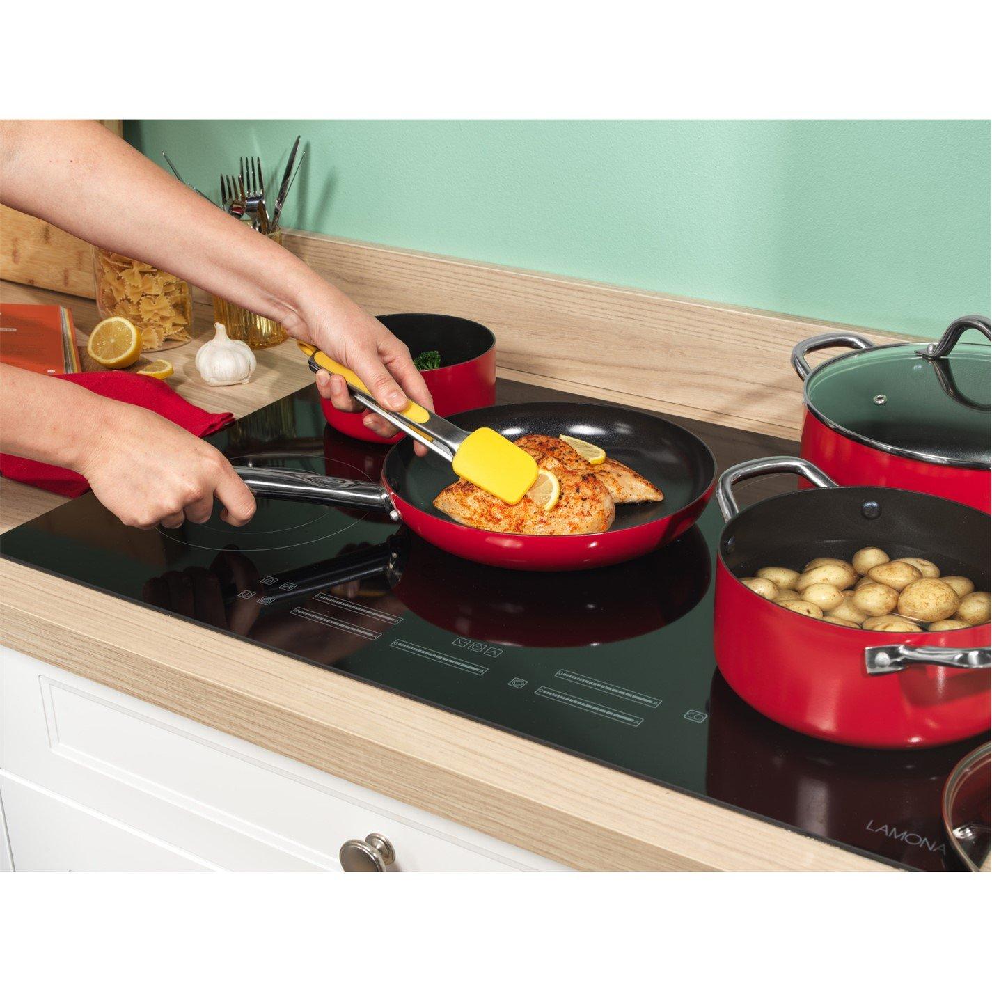 Red - Russell Hobbs - 28cm Riv Frypan 00 - 4