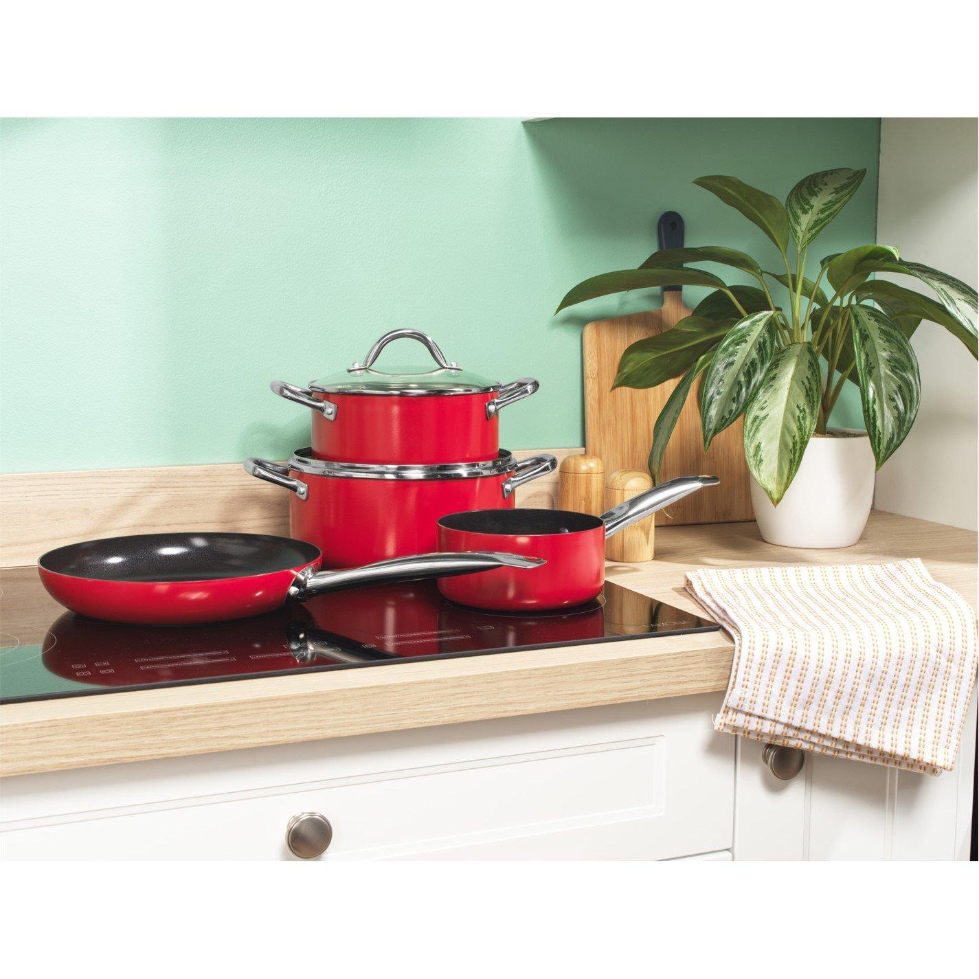 Red - Russell Hobbs - 28cm Riv Frypan 00 - 5