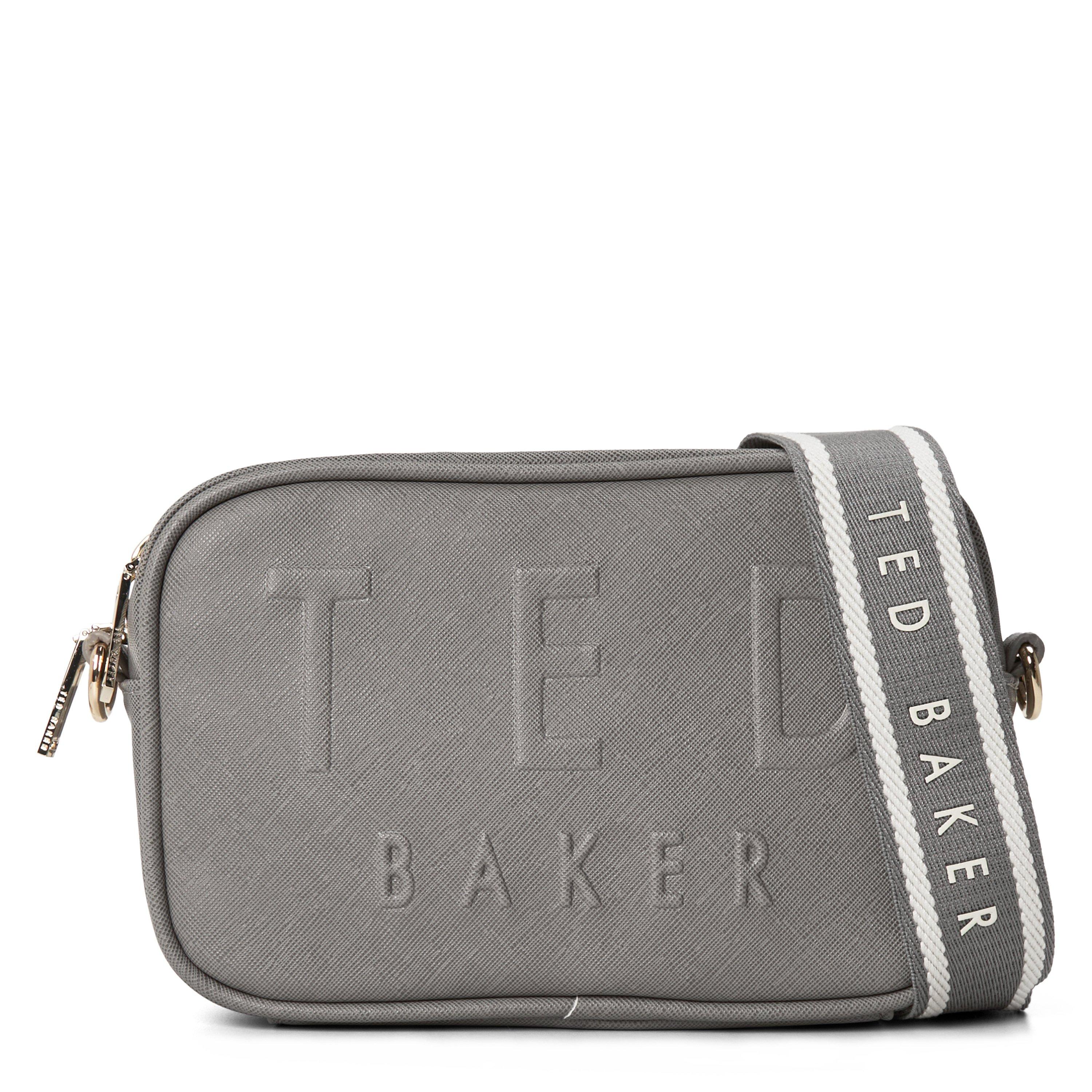 Grigio - Ted Baker - Women's Ted Webbing Crossbody Bag - 1