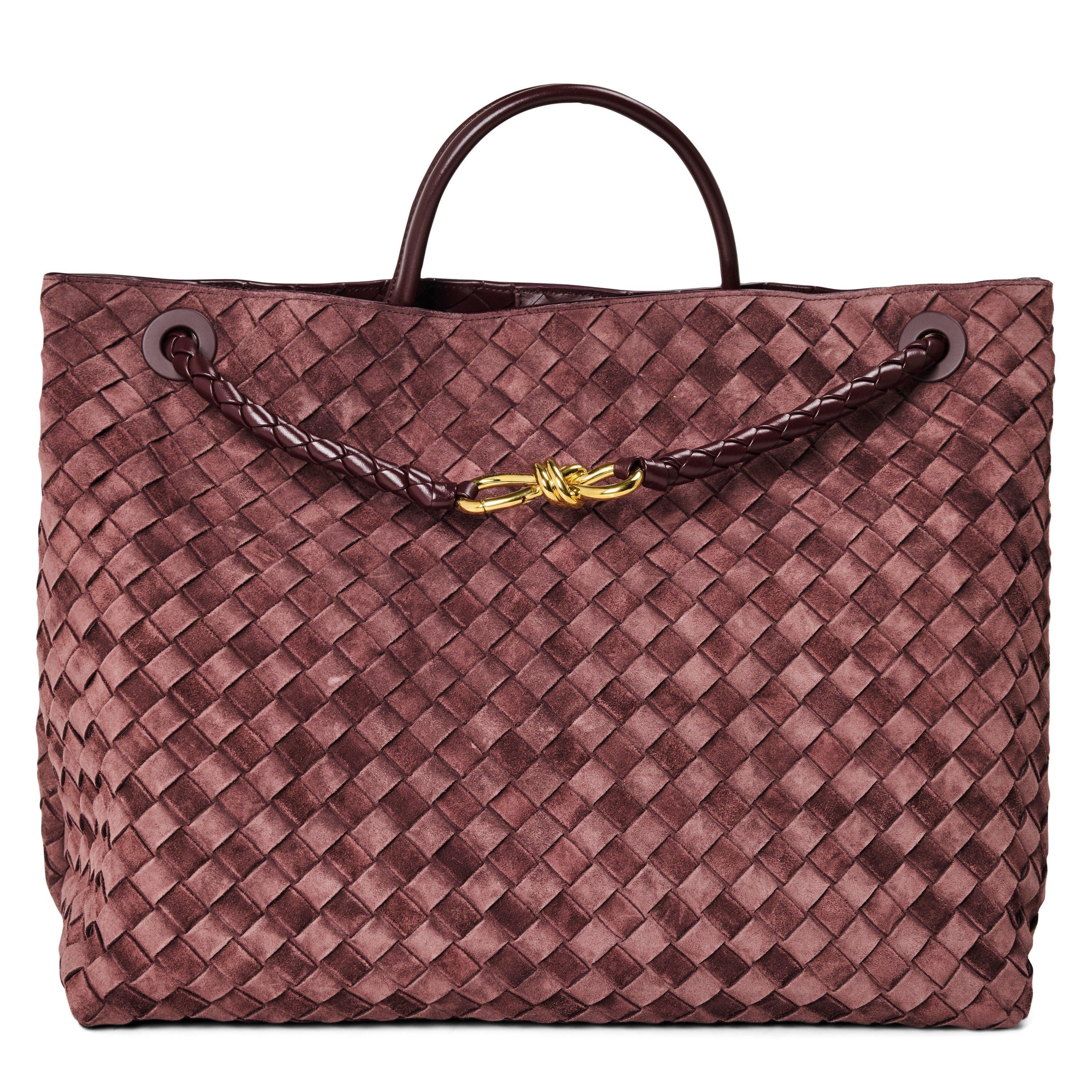 Deep Mahogany - Bottega Veneta - BV Lrg Sde Andiamo Ld63 - 1