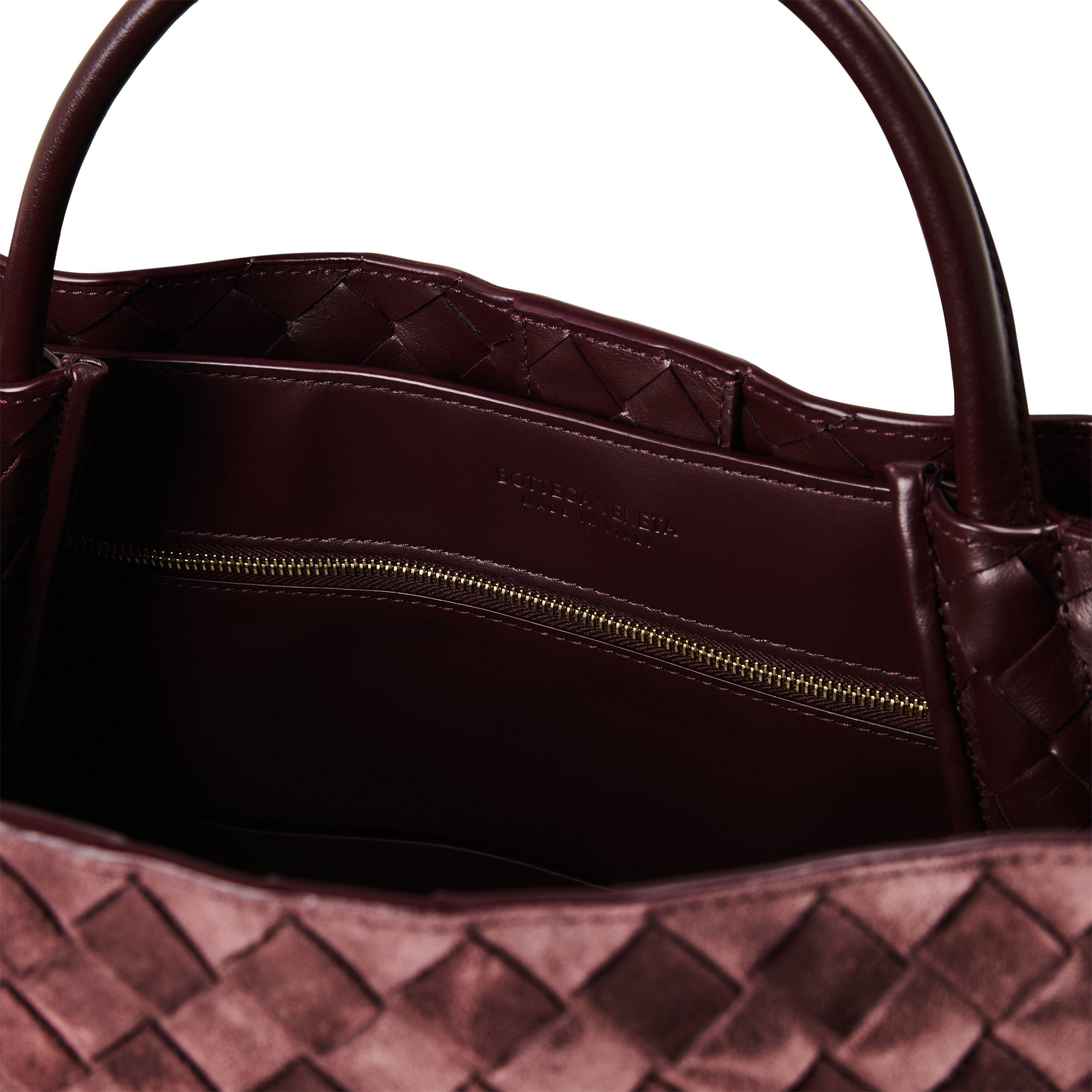 Deep Mahogany - Bottega Veneta - BV Lrg Sde Andiamo Ld63 - 4