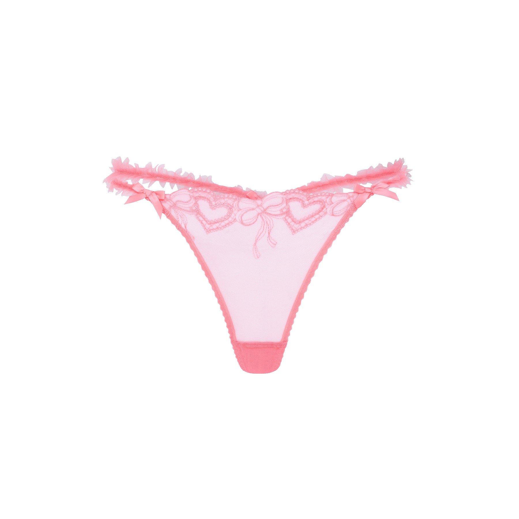 Neon Pink - Agent Provocateur - MIMIE Thong - 3