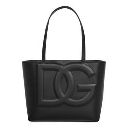 Dolce and Gabbana Logo Midi Shopper