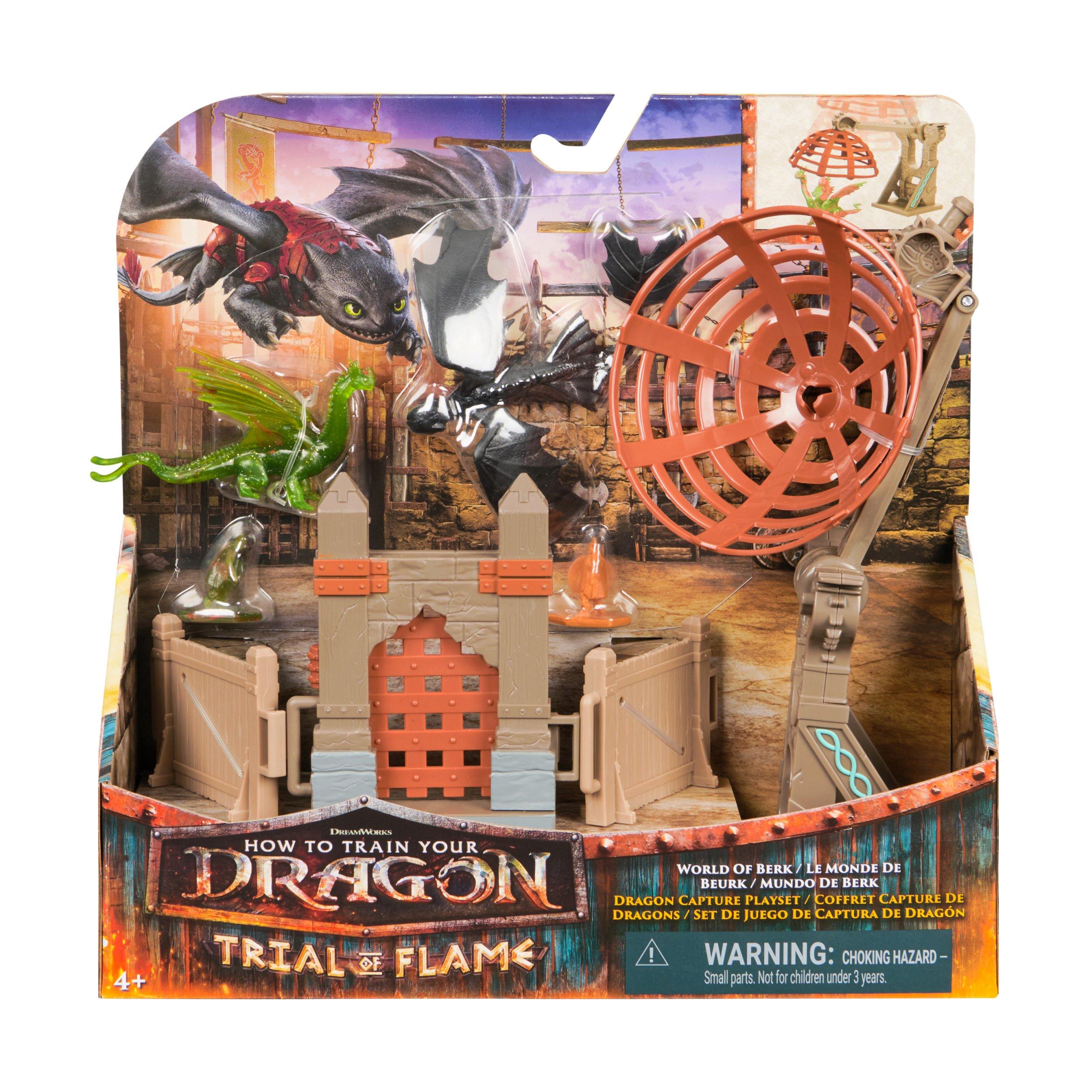 HTTYD World of Berk: Dragon Capture How to Train Your Dragon Playset