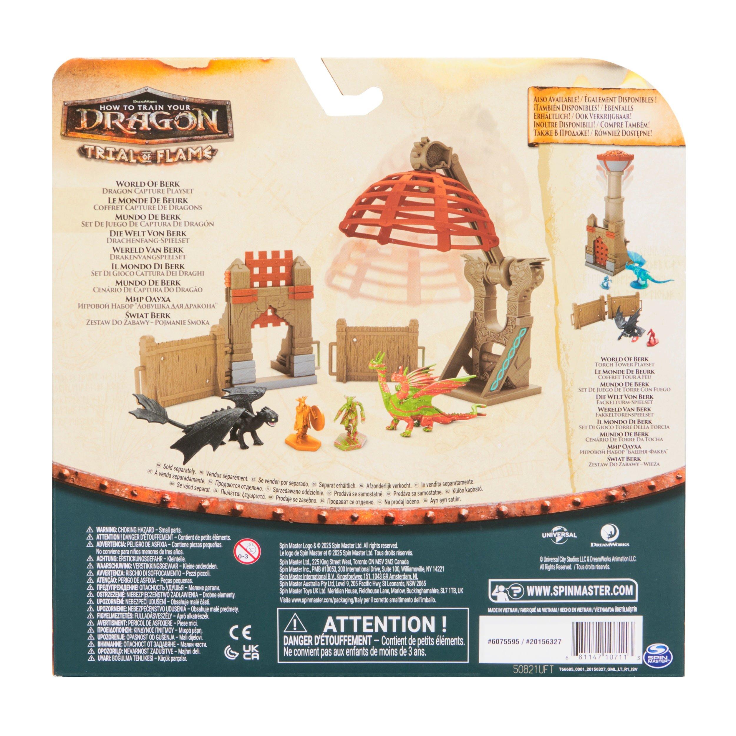 Multi - HTTYD - World of Berk: Dragon Capture How to Train Your Dragon Playset - 6
