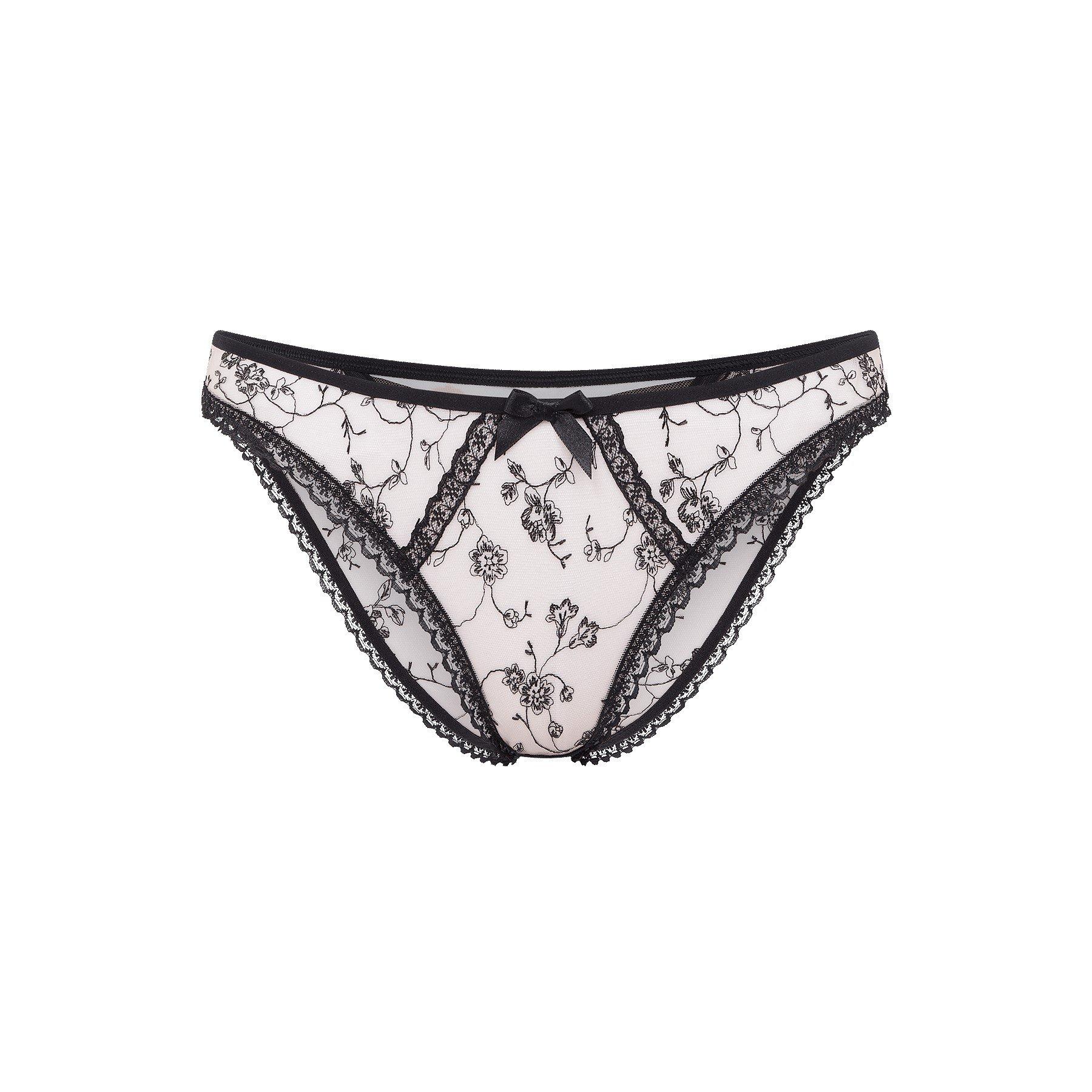 Baby Pink/Black - Agent Provocateur - ROSALEEN Full Brief - 3