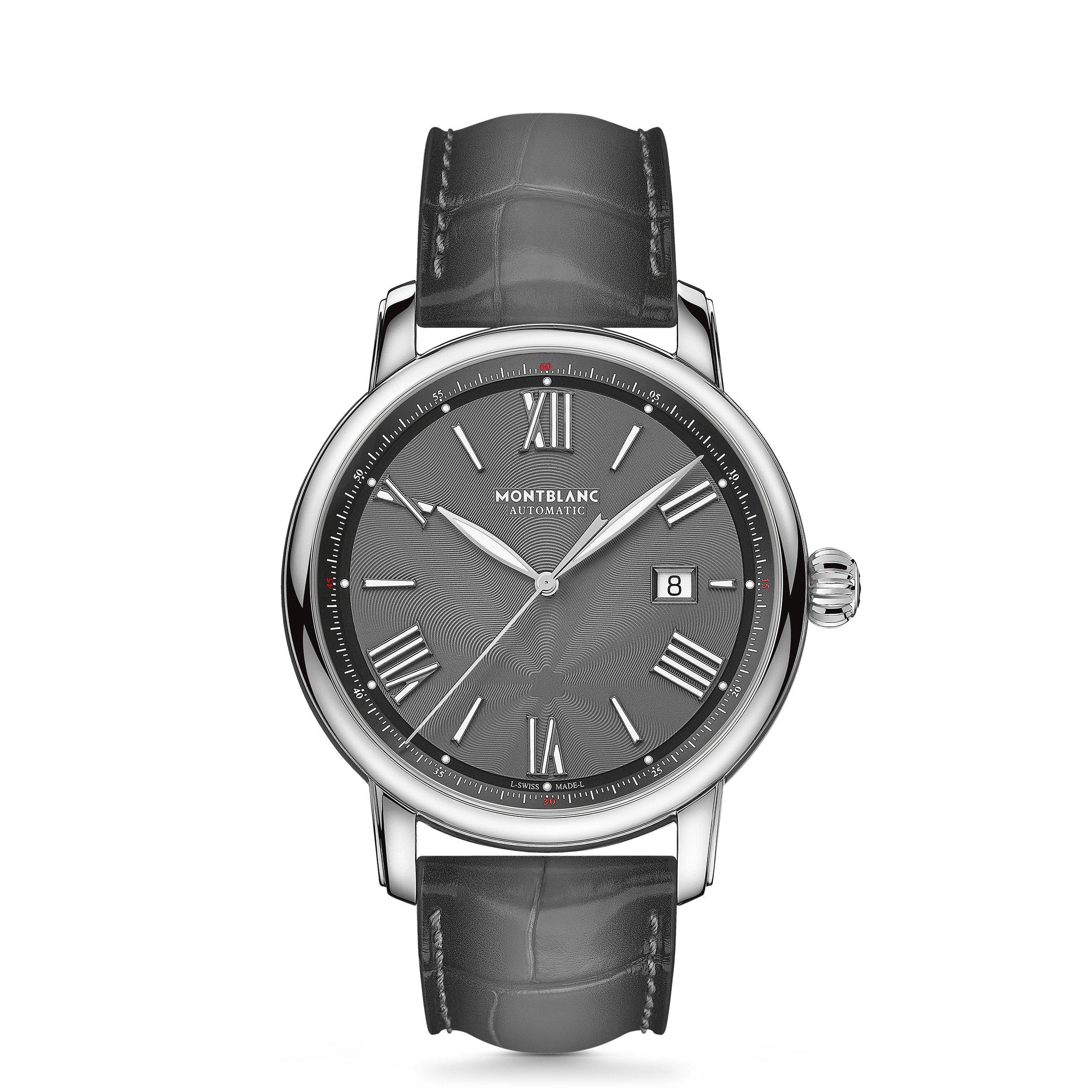 Montblanc Star Legacy Automatic Watch - Black/Silver