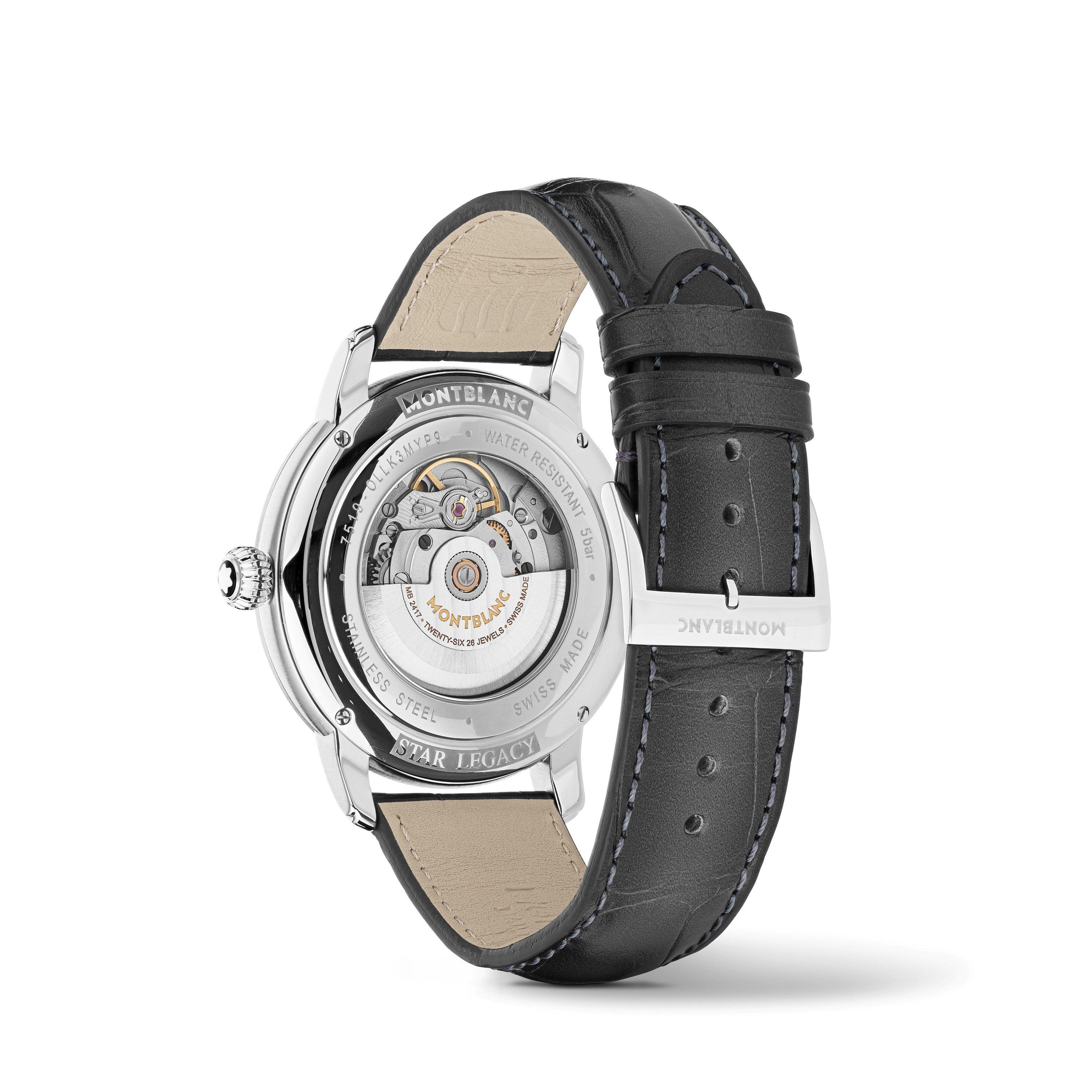 Black/Silver - Montblanc - Star Legacy Automatic Watch - 4