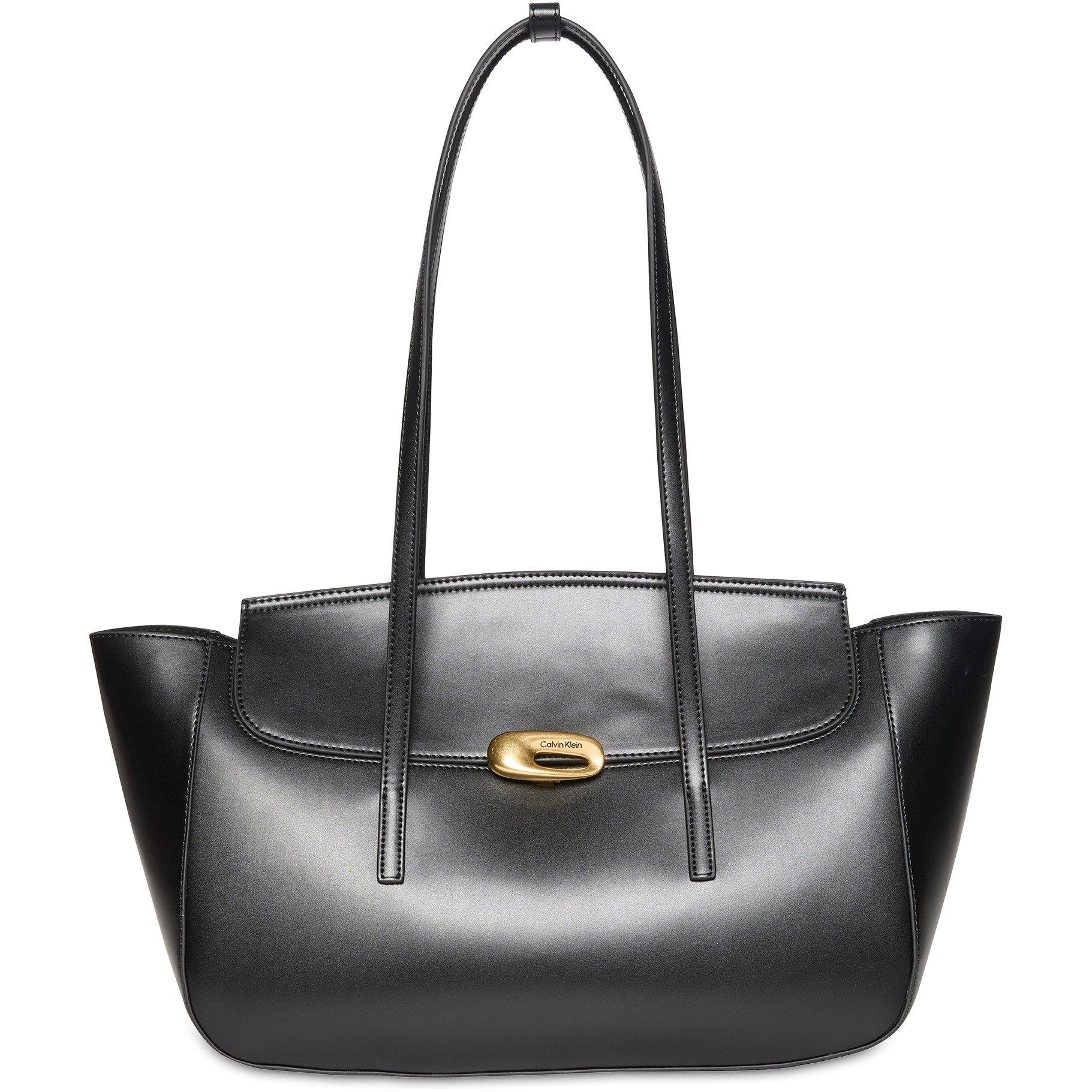 Black - Calvin Klein - Women's Heavyweight Tote Bags - 1