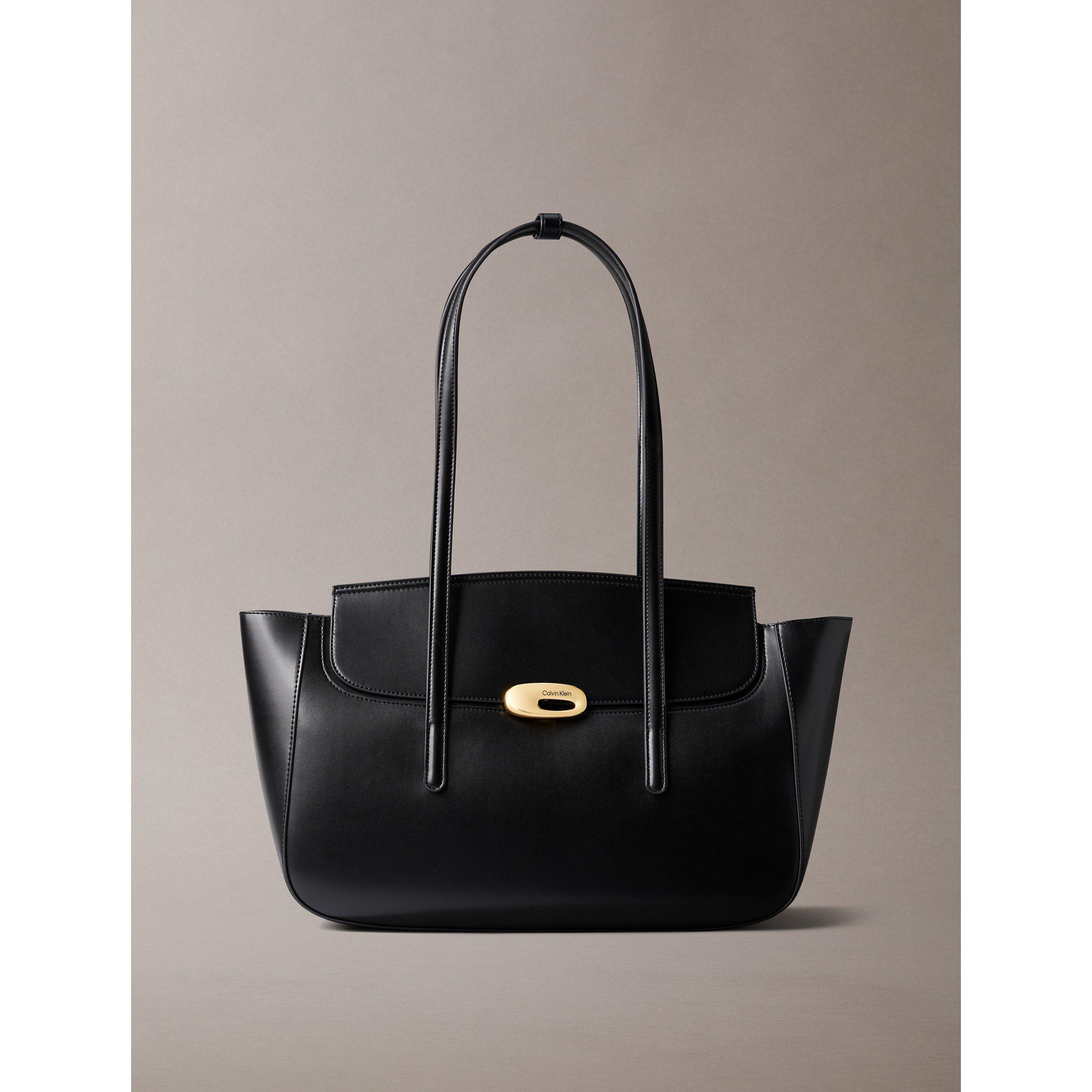 Black - Calvin Klein - Women's Heavyweight Tote Bags - 2