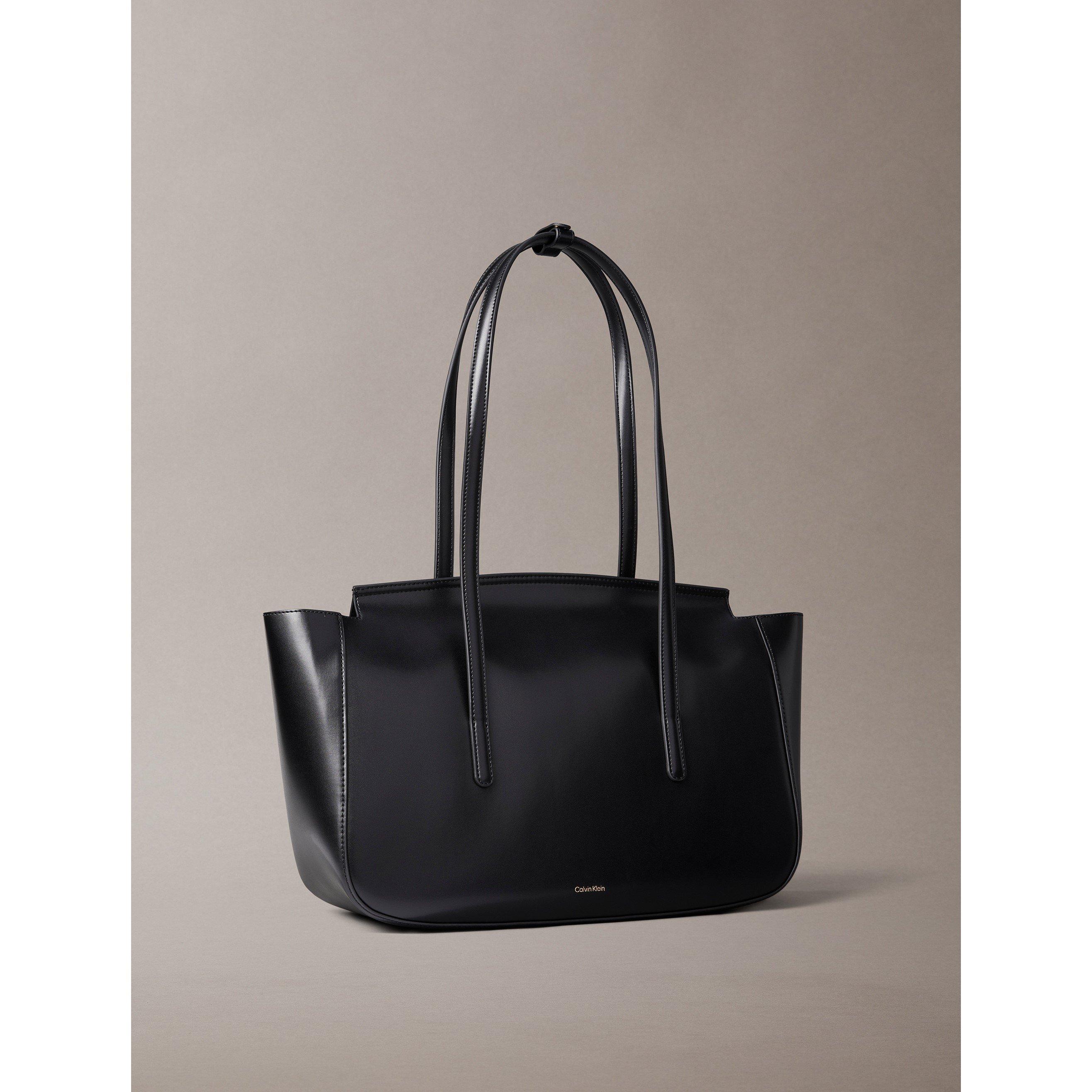 Black - Calvin Klein - Women's Heavyweight Tote Bags - 3