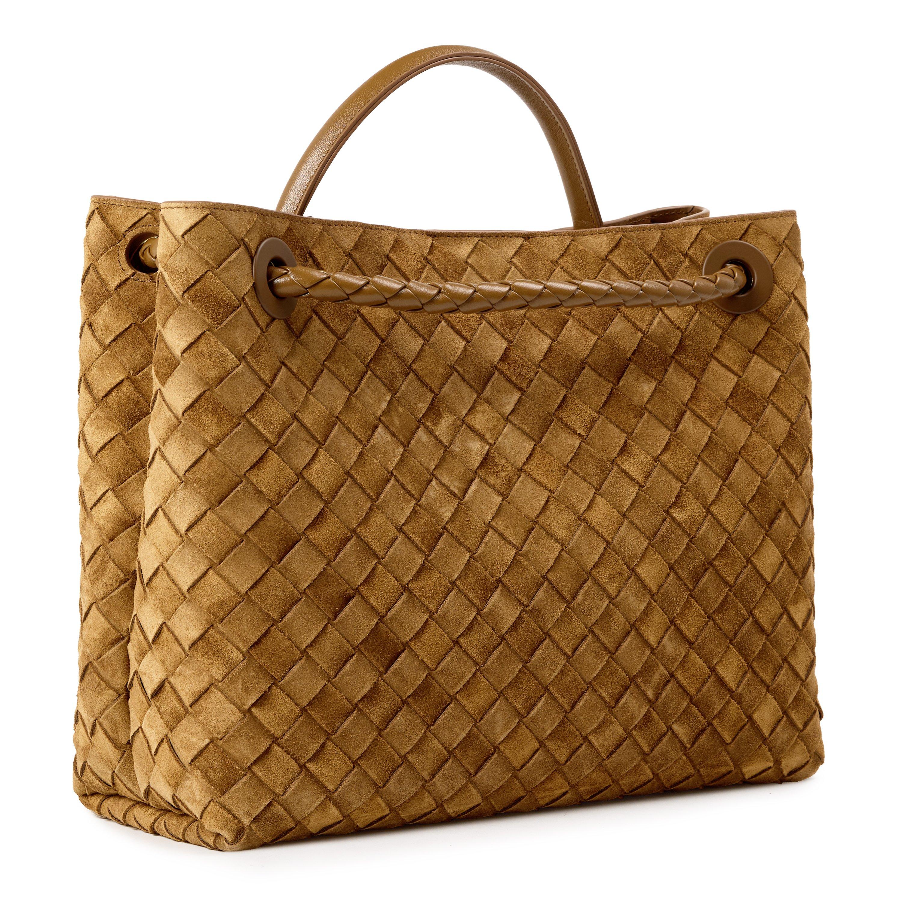 Dark Caramel - Bottega Veneta - BV Suede Anidamo Ld64 - 2