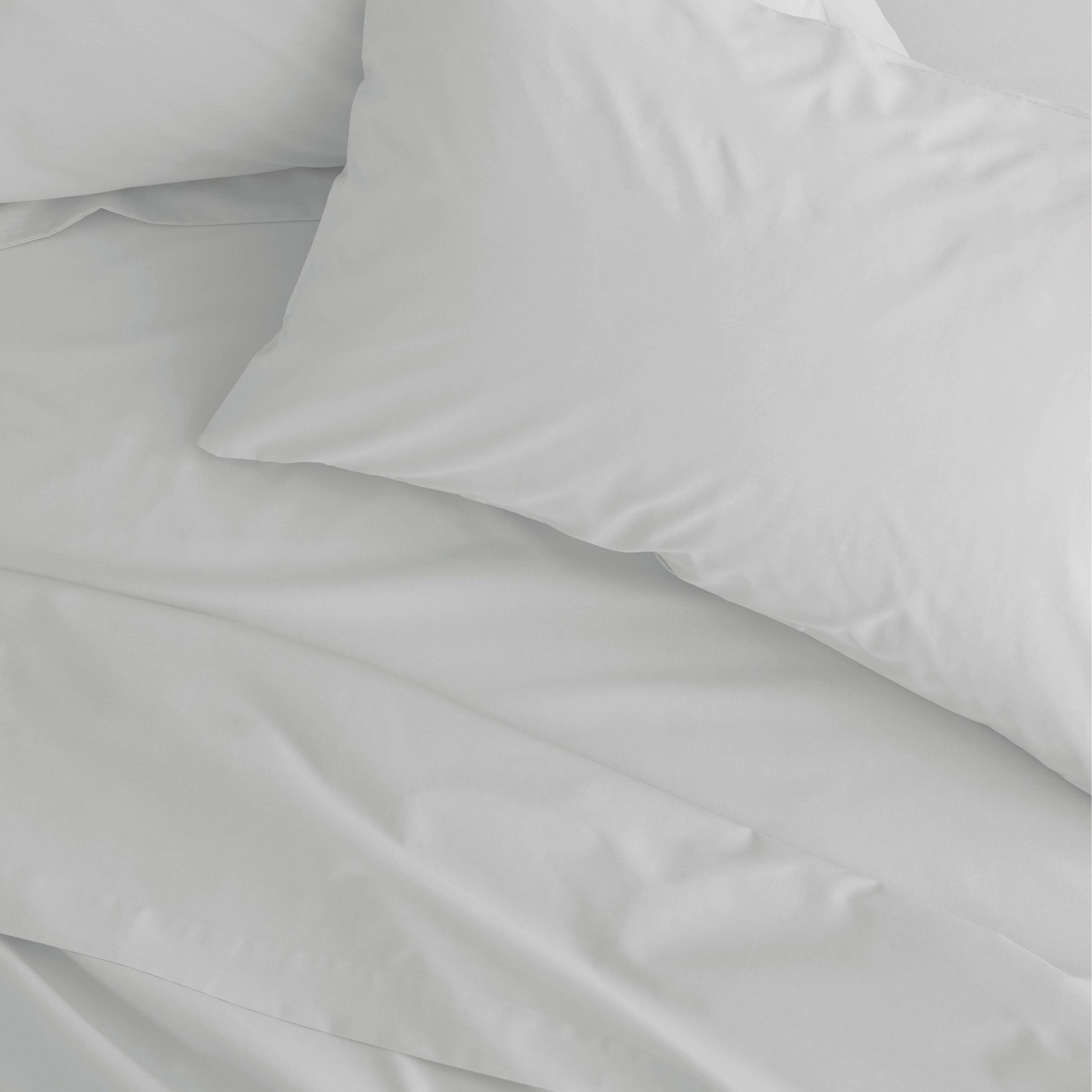 Weiß - Catherine Lansfield - Easy Iron Percale Combed Extra Deep Fitted Sheet - 2