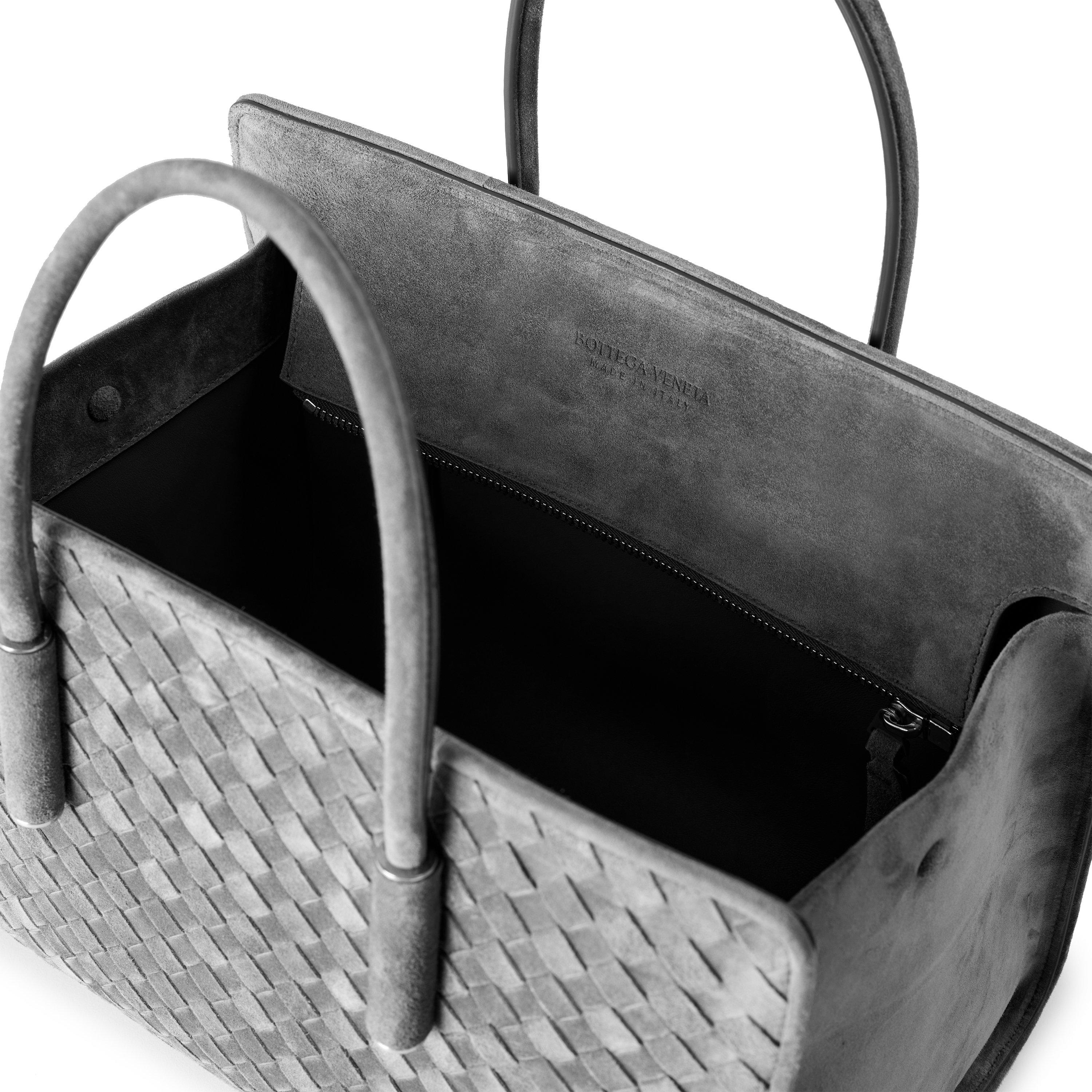 Obisidan Grey - Bottega Veneta - BV T Handle Bag Ld64 - 4