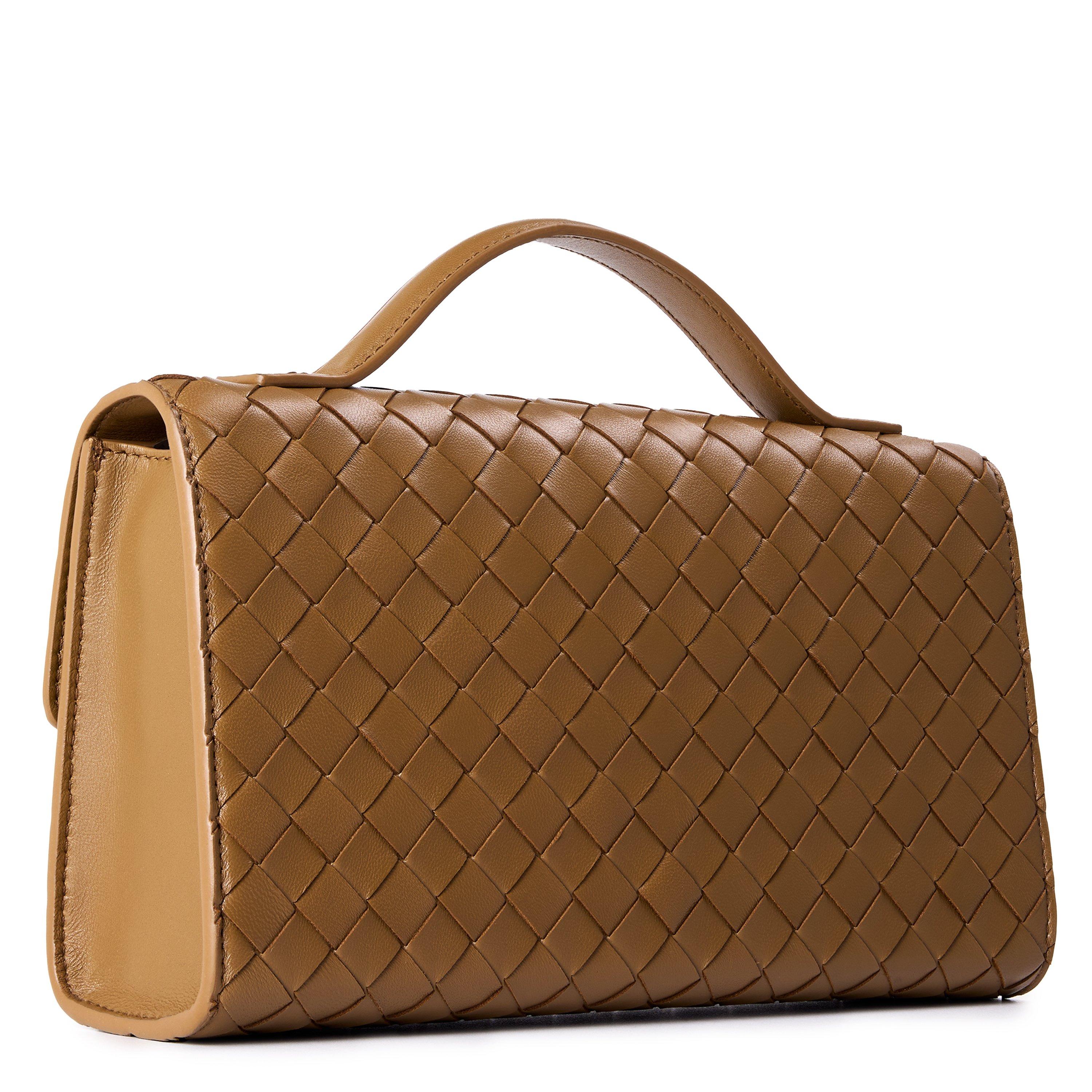 Dark Caramel - Bottega Veneta - BV Grab Bag Ld64 - 2