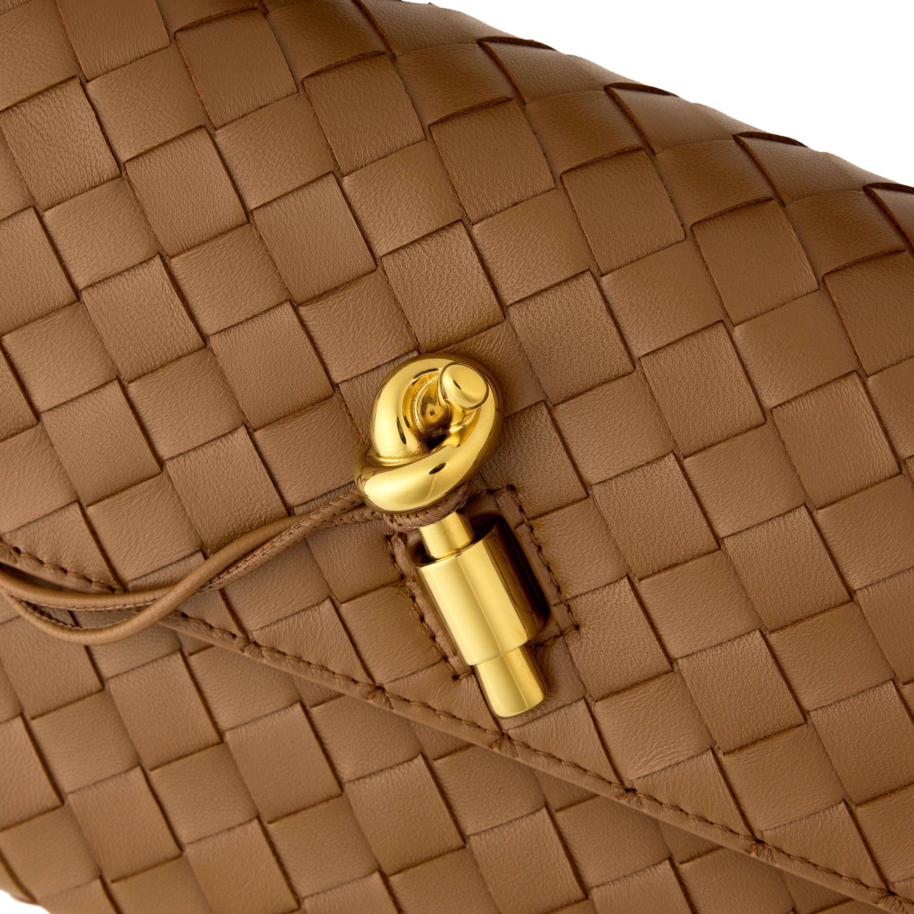 Dark Caramel - Bottega Veneta - BV Grab Bag Ld64 - 3