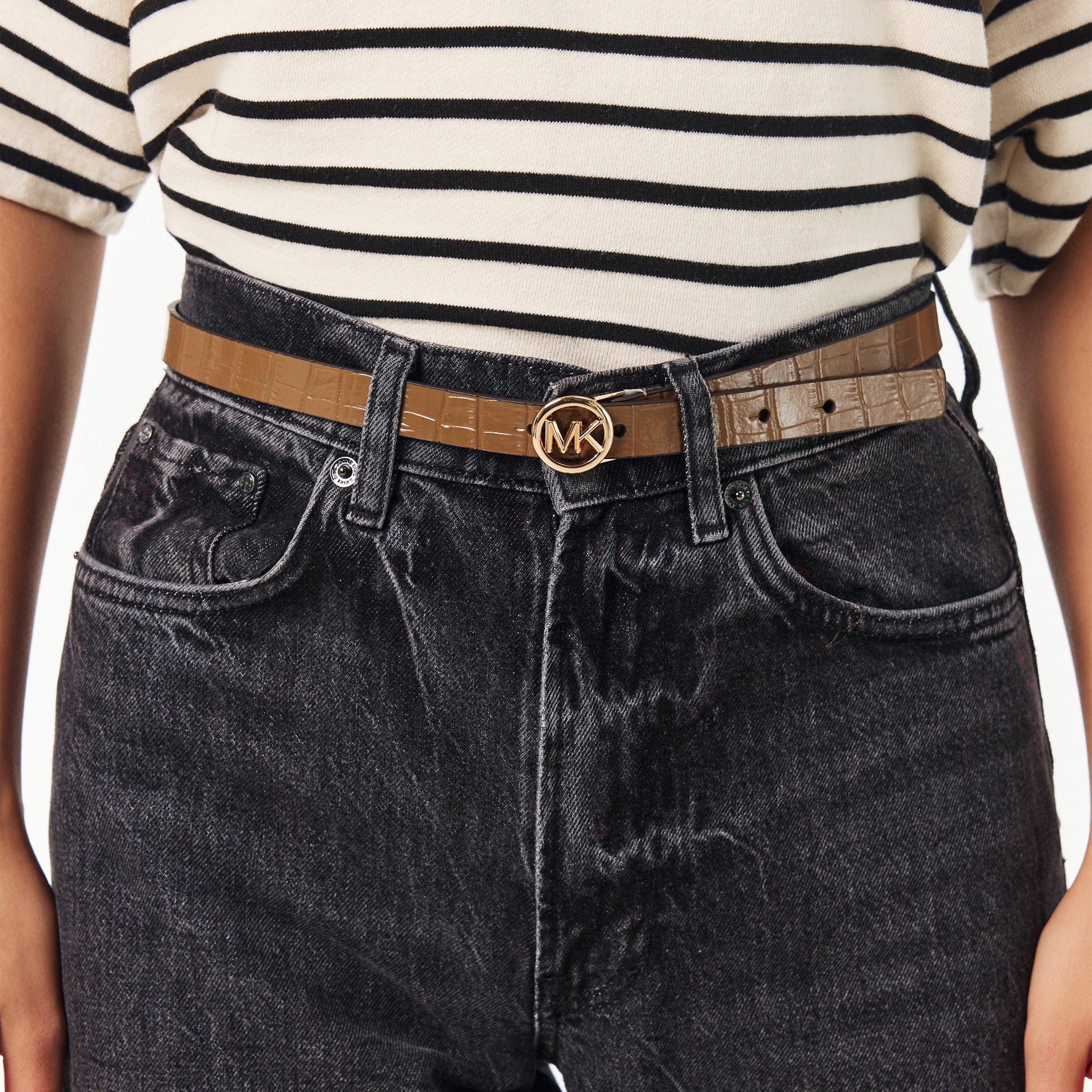 HUSK - MICHAEL Michael Kors - Women's Leather Belt - 3