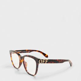 Off White Unisex Reading Glasses