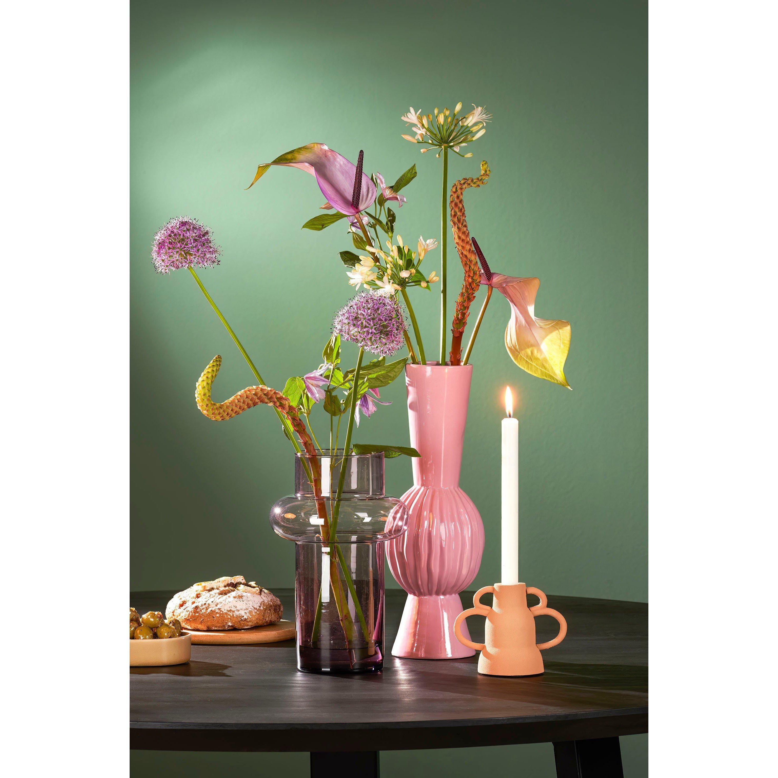 White - Mica - candle stearin 6 pieces - 4