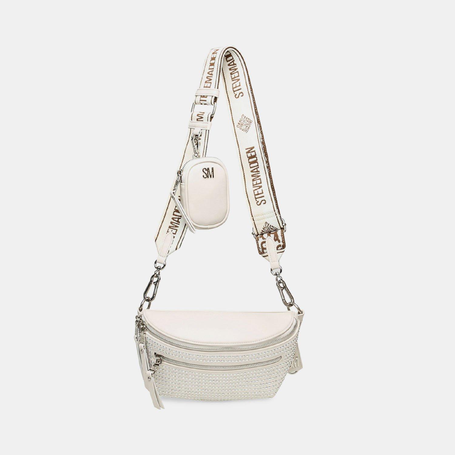 Bone/Silver - Steve Madden - Madden Bclarkes Bag Ld99 - 1
