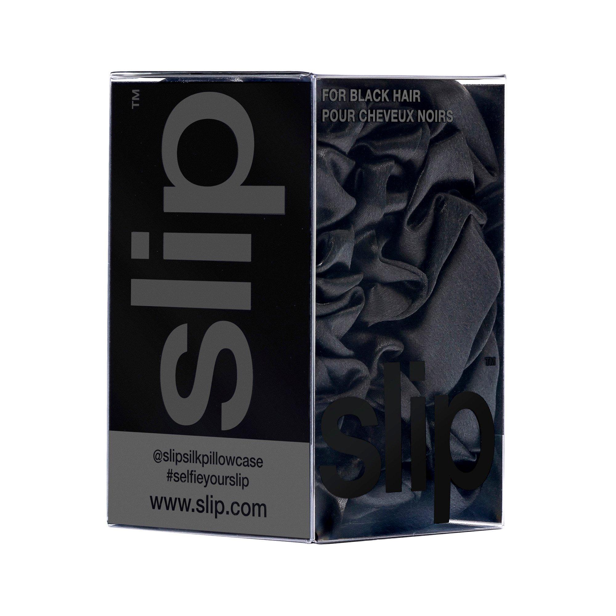 black - Slip - Back to Basics Scrunchie Set - 4