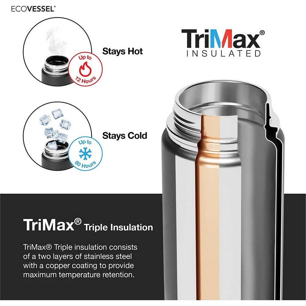 Slate Grey - Ecovessel - The Boulder - 600ml - 4