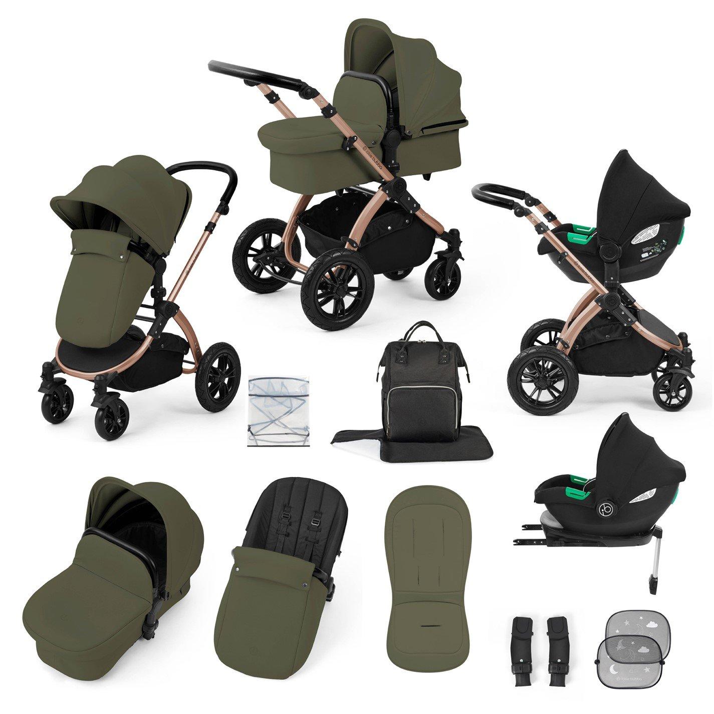 Stomp Luxe All in One I-Size Travel System- Cirrus