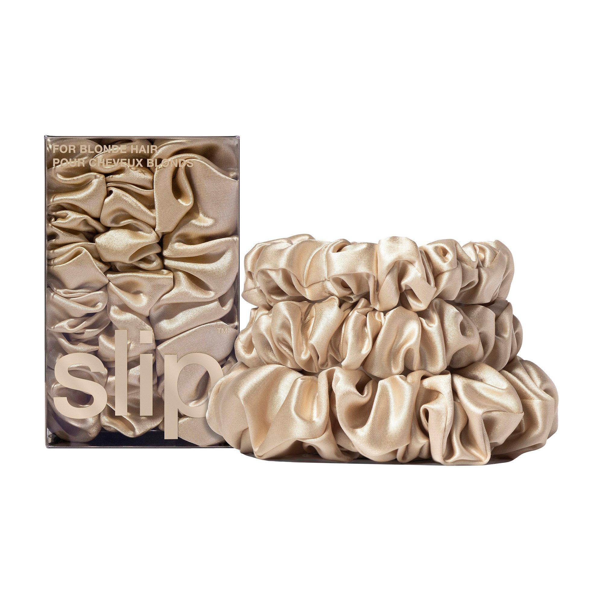 blonde - Slip - Back to Basics scrunchie trio set - 1