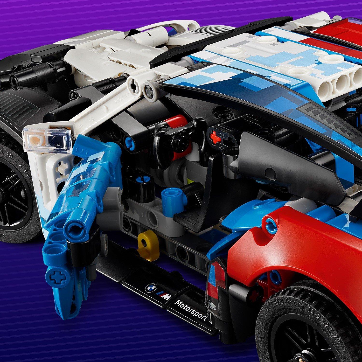 BMW M4 GT3 - LEGO - Technic BMW M4 GT3 EVO Race Car Toy Model Kit 42226 - 12