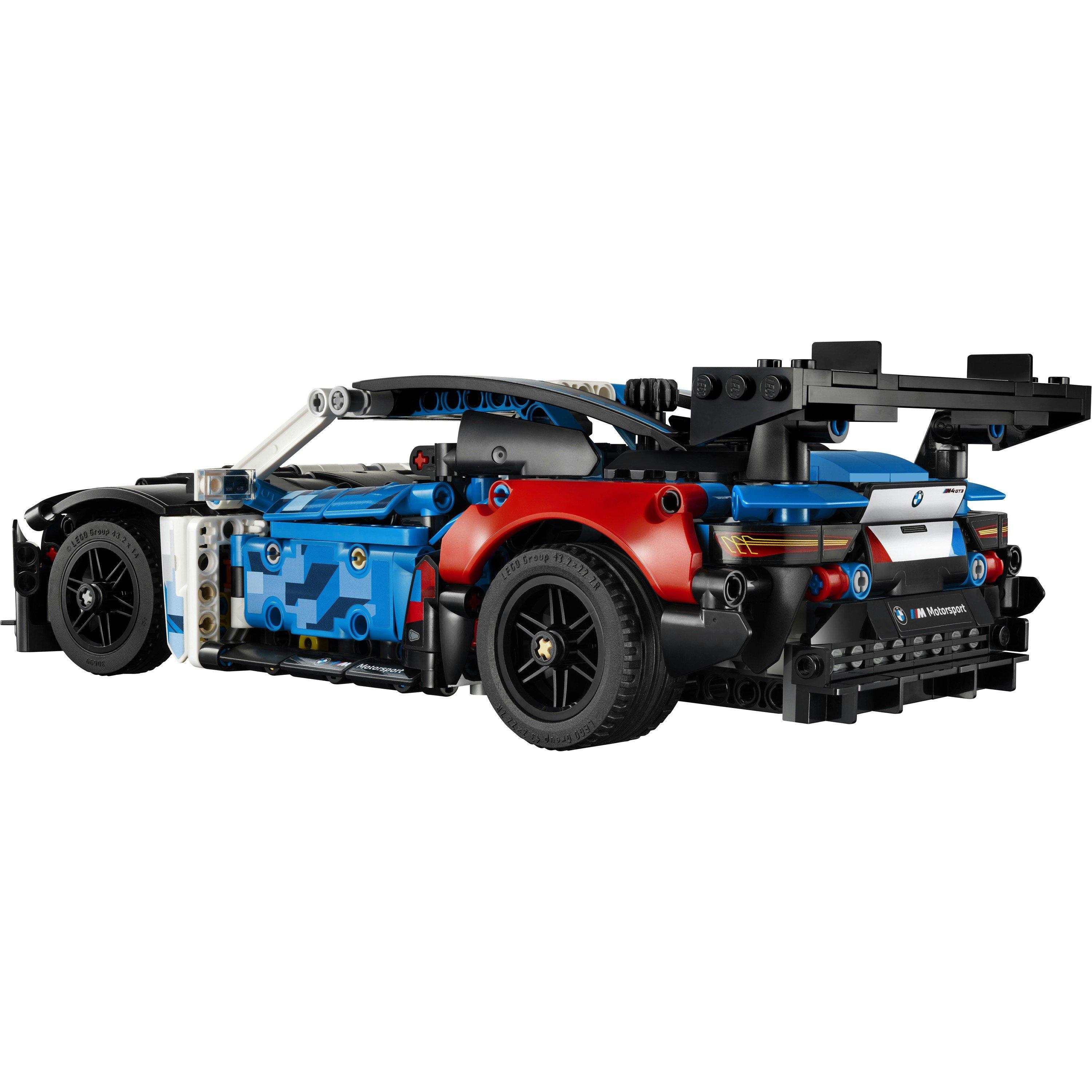 BMW M4 GT3 - LEGO - Technic BMW M4 GT3 EVO Race Car Toy Model Kit 42226 - 13