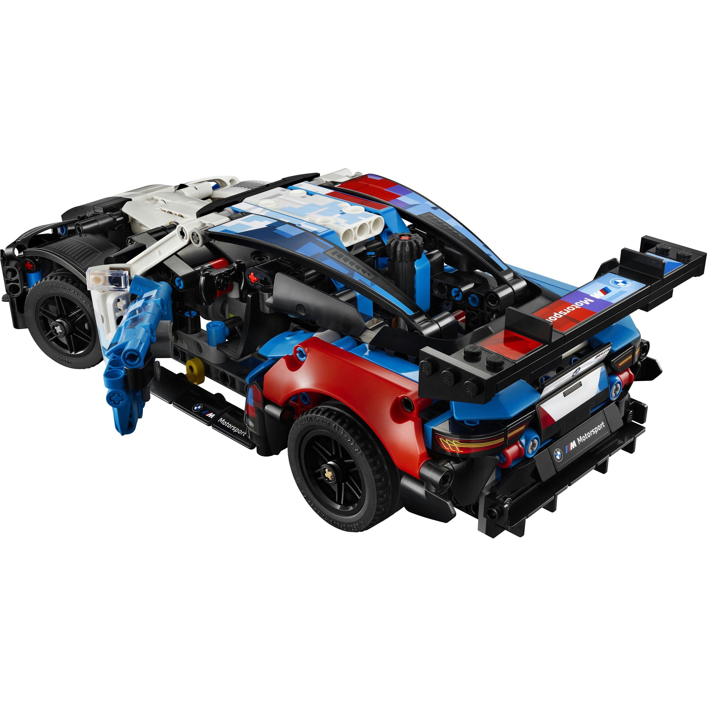 BMW M4 GT3 - LEGO - Technic BMW M4 GT3 EVO Race Car Toy Model Kit 42226 - 14