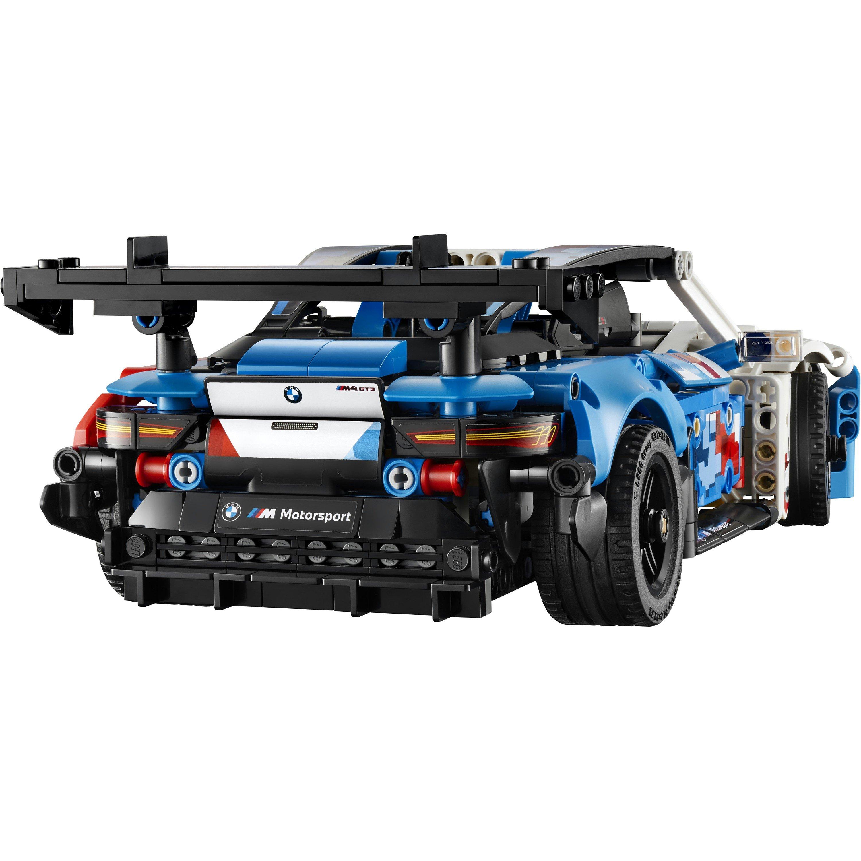 BMW M4 GT3 - LEGO - Technic BMW M4 GT3 EVO Race Car Toy Model Kit 42226 - 15