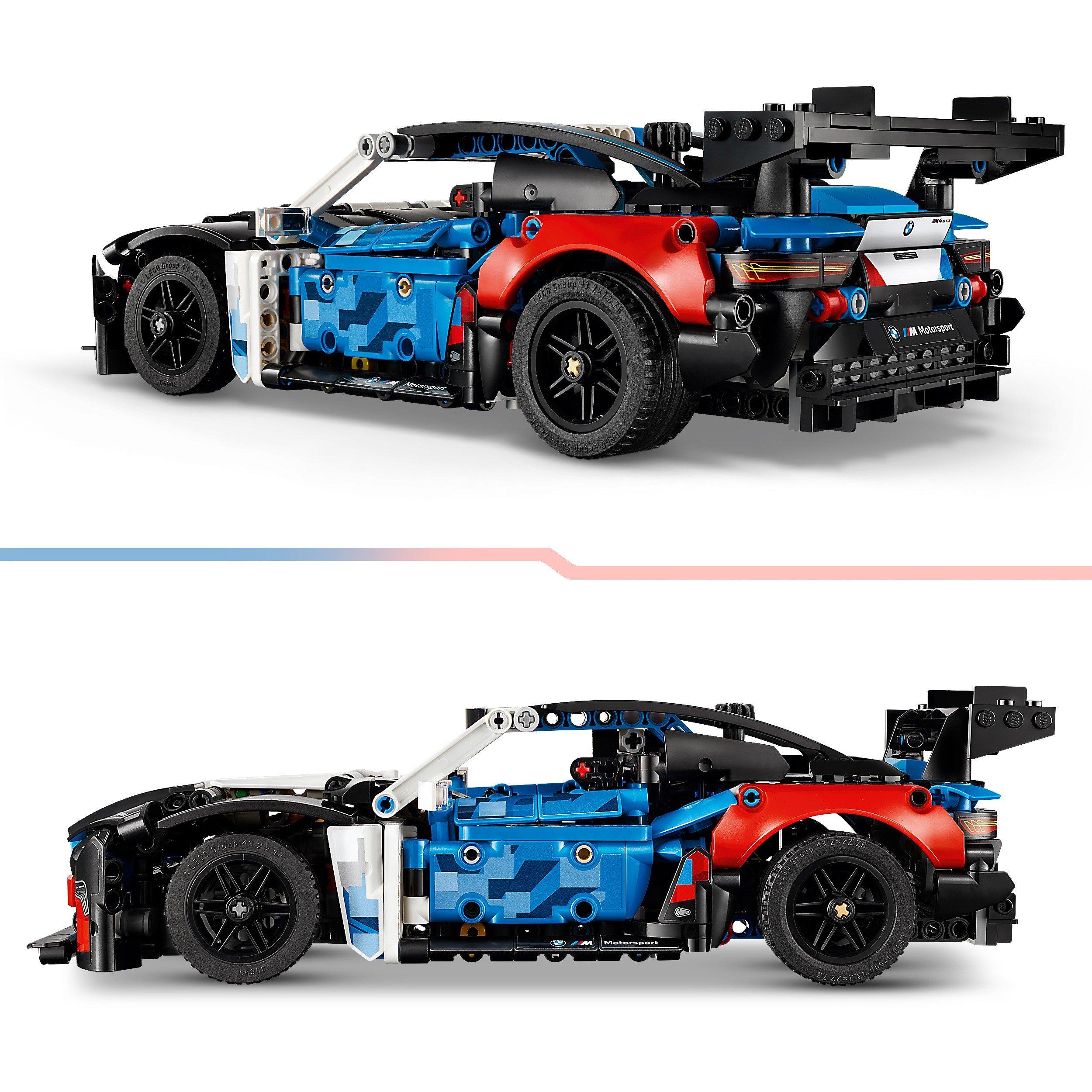 BMW M4 GT3 - LEGO - Technic BMW M4 GT3 EVO Race Car Toy Model Kit 42226 - 4