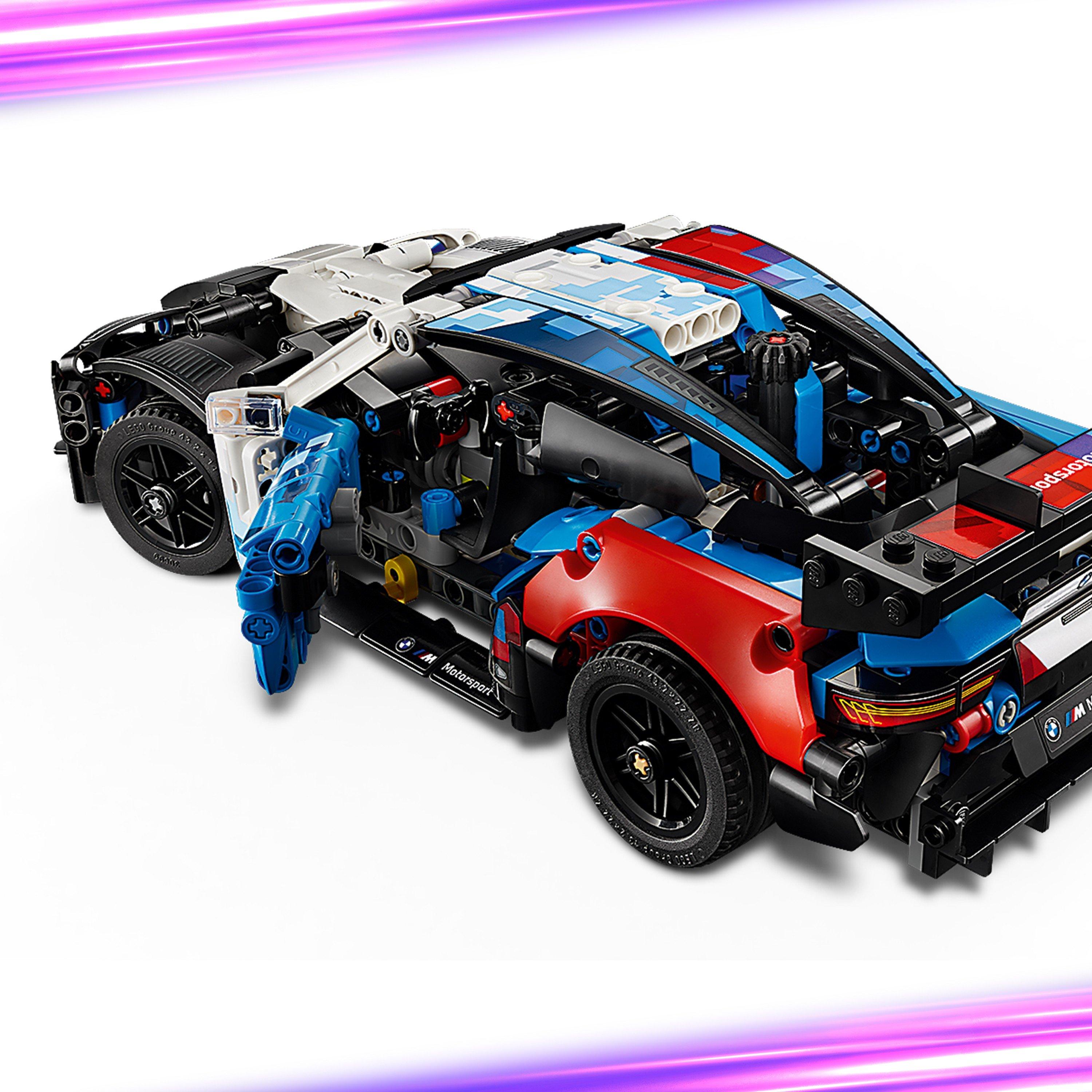 BMW M4 GT3 - LEGO - Technic BMW M4 GT3 EVO Race Car Toy Model Kit 42226 - 6