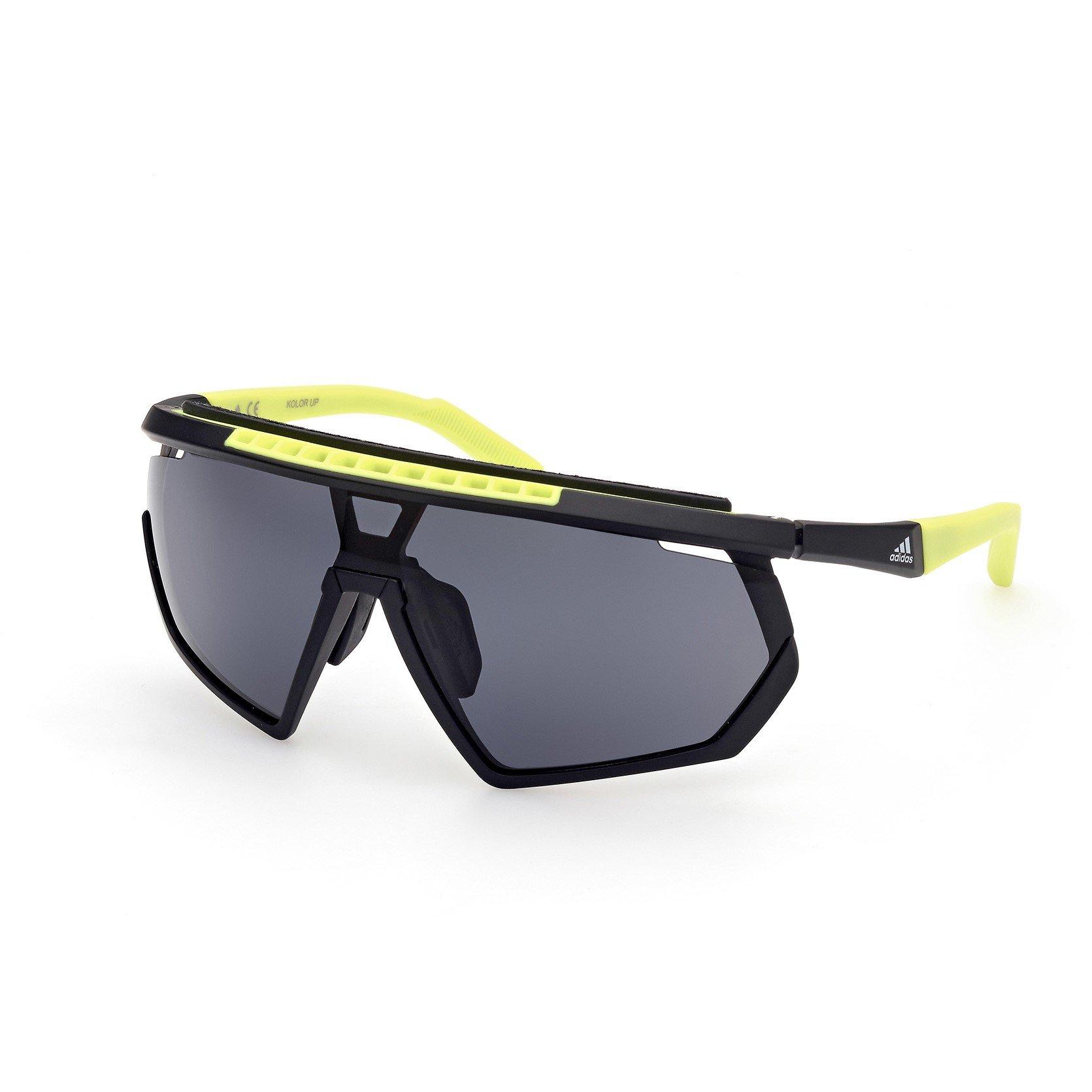 Black/Smoke - adidas - Injected Sunglasses Mens - 1