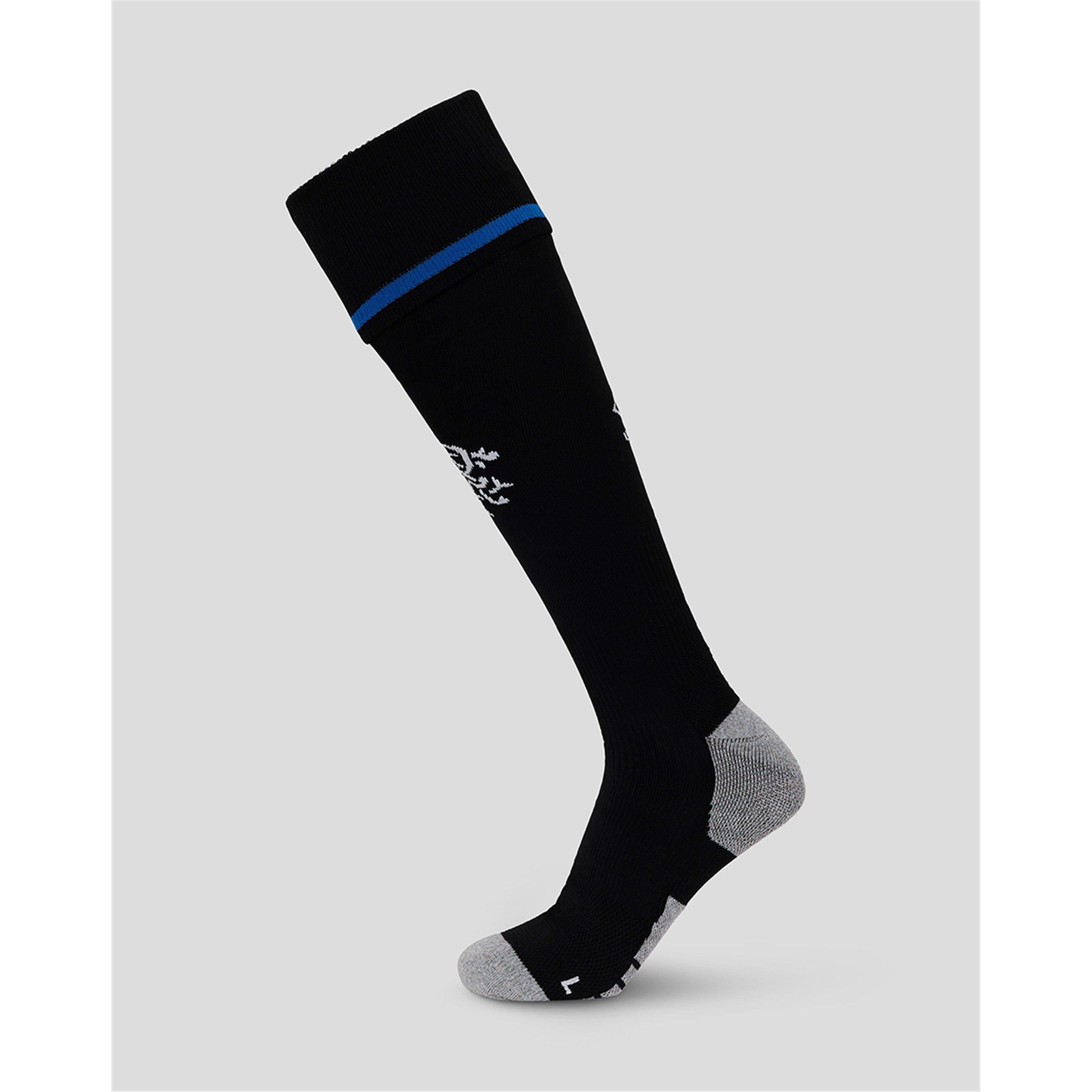 Black/Blue - Umbro - Rangers Third Socks 2025 2026 Juniors - 1