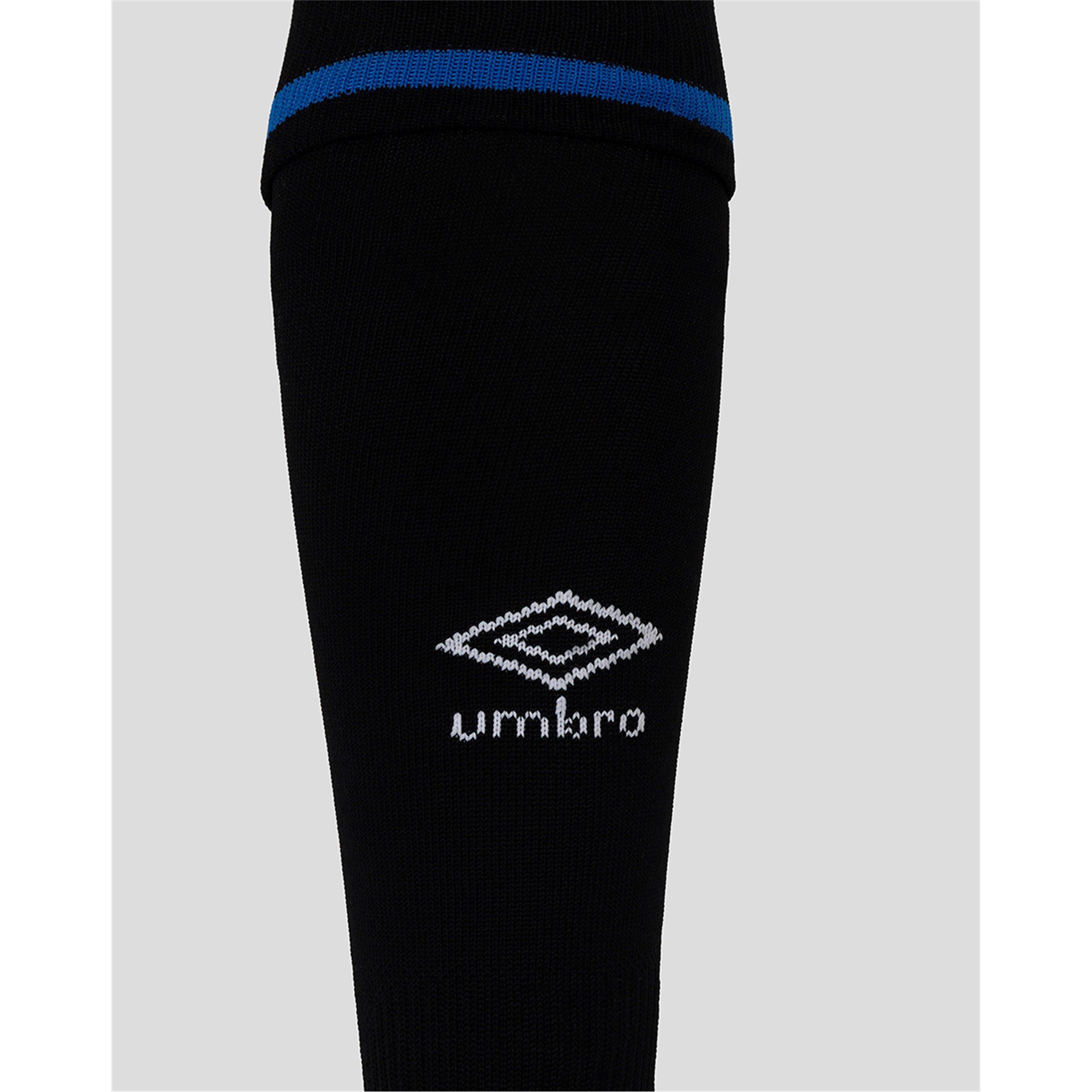 Black/Blue - Umbro - Rangers Third Socks 2025 2026 Juniors - 2