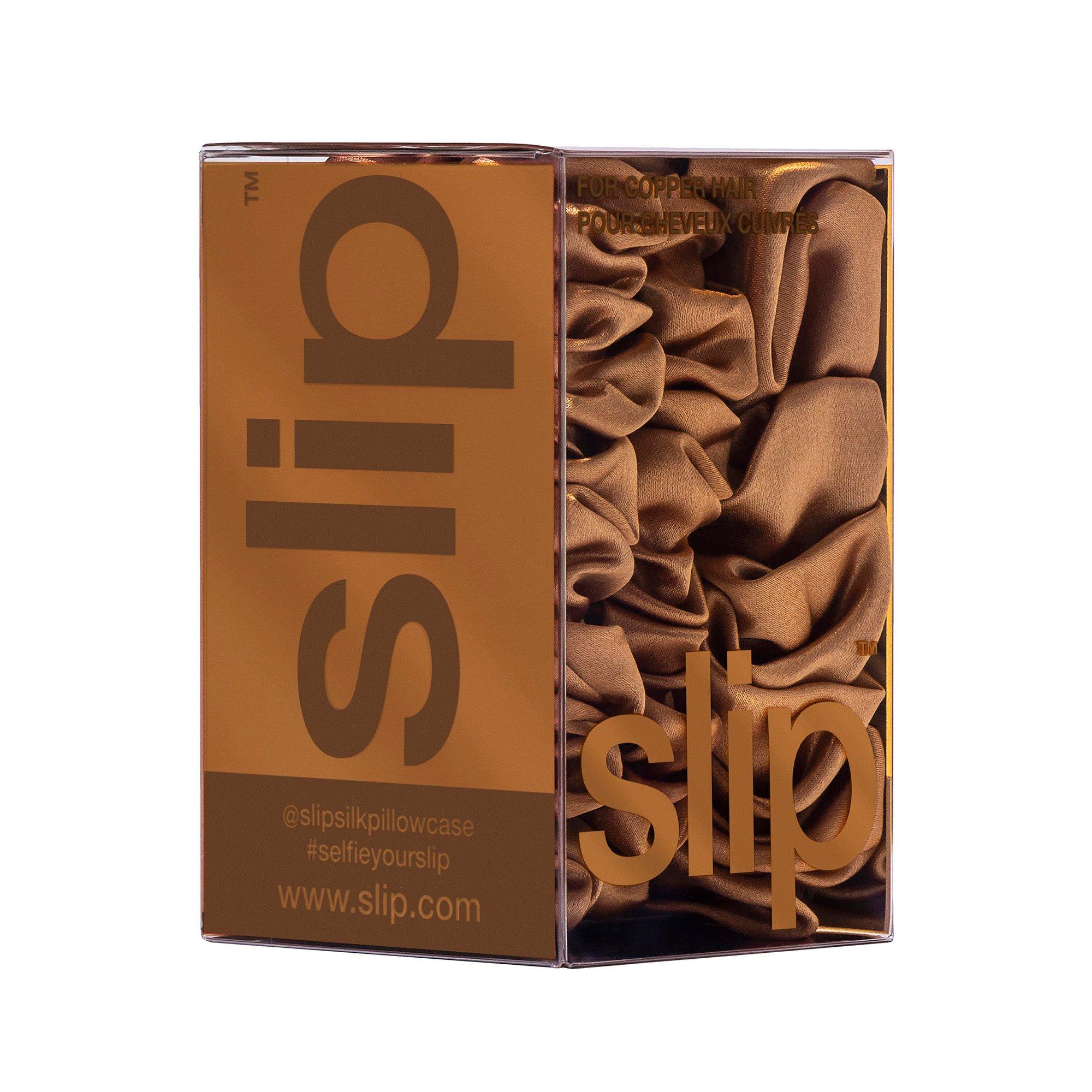 copper - Slip - Back To Basics Assorted Scrunchies - 4