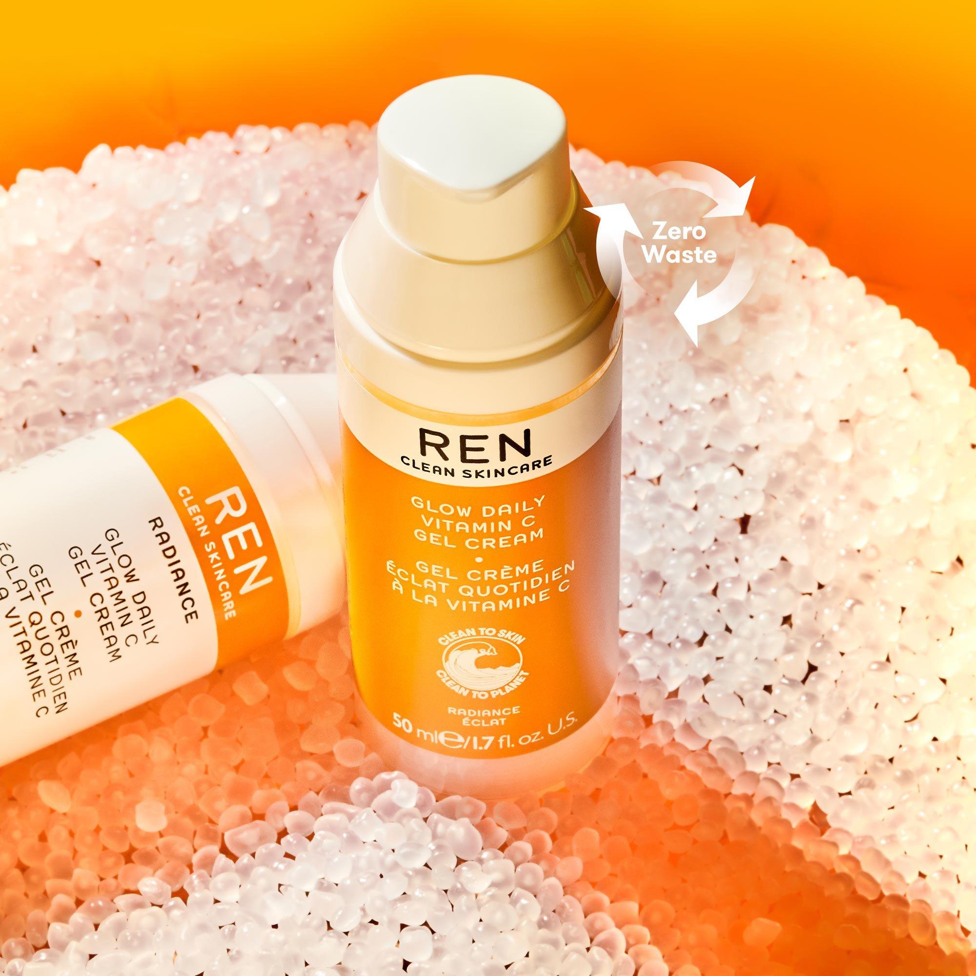 None - Ren - Clean Skincare Glow Daily Vitamin C Gel Cream 50ml - 4