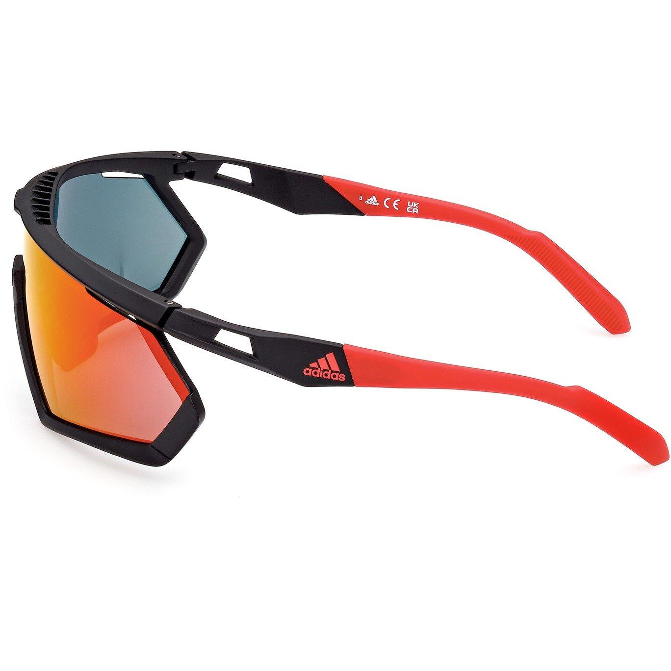 Black/Bord - adidas - Injected Sunglasses Mens - 2